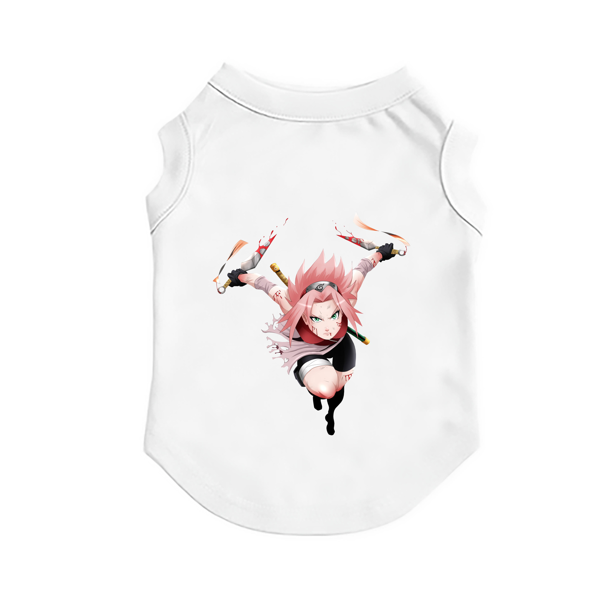 （画像用） NARUTO -ナルト- 春野サクラ Haruno Sakura ペット用ベスト