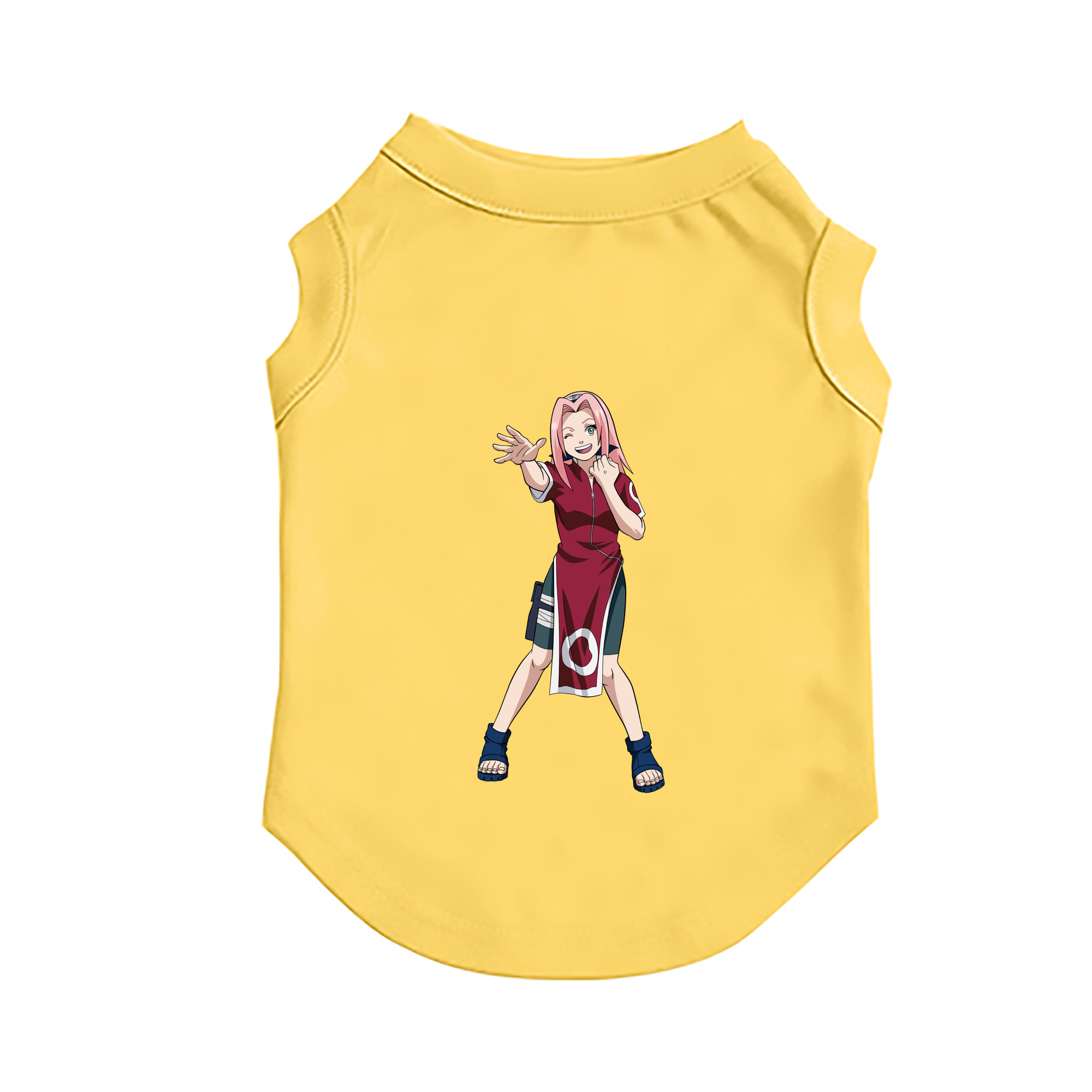 （画像用） NARUTO -ナルト- 春野サクラ Haruno Sakura ペット用ベスト