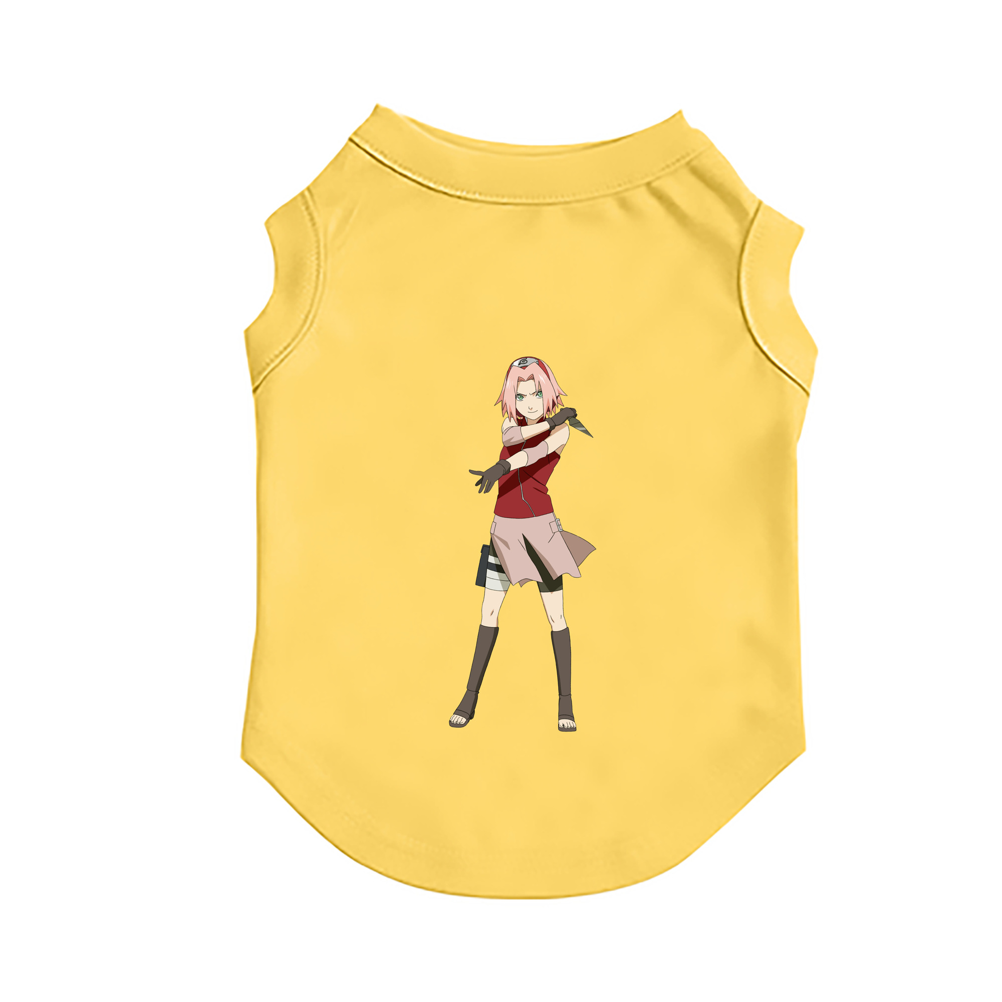 （画像用） NARUTO -ナルト- 春野サクラ Haruno Sakura ペット用ベスト