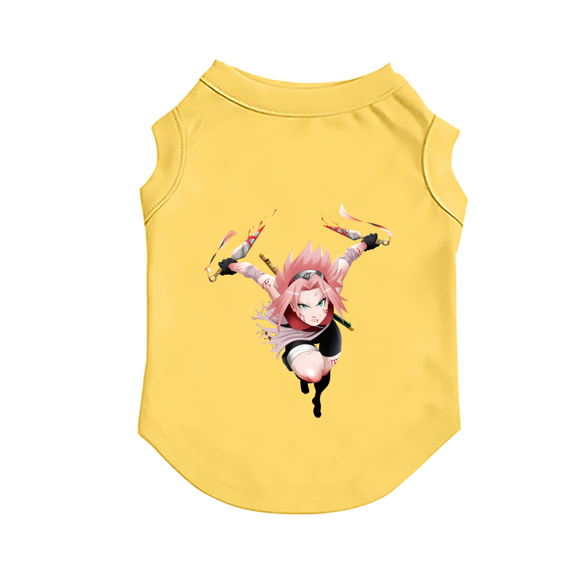 （画像用） NARUTO -ナルト- 春野サクラ Haruno Sakura ペット用ベスト