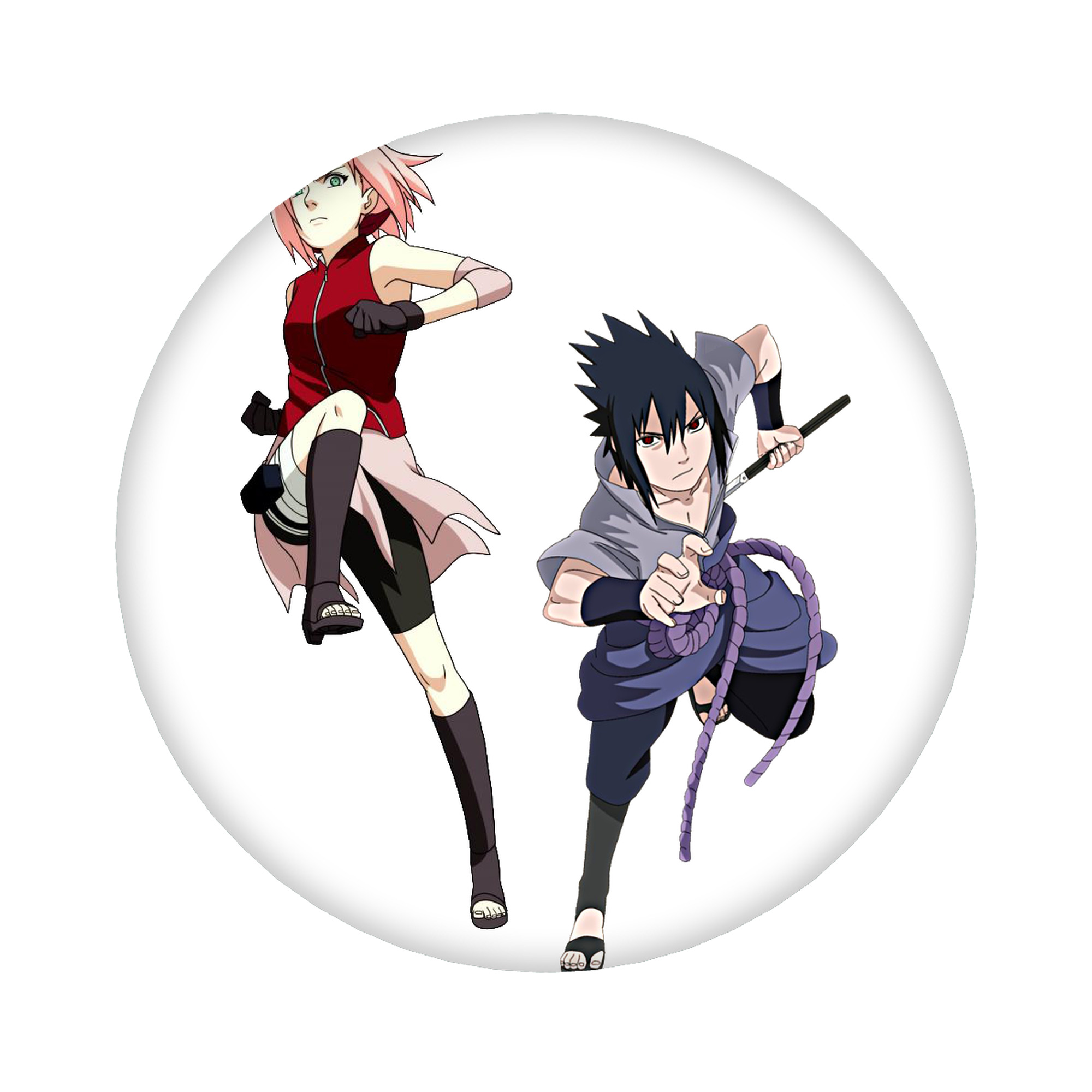 （画像用） NARUTO -ナルト- 春野サクラ Haruno Sakura 6cm 缶バッジ 複数セット