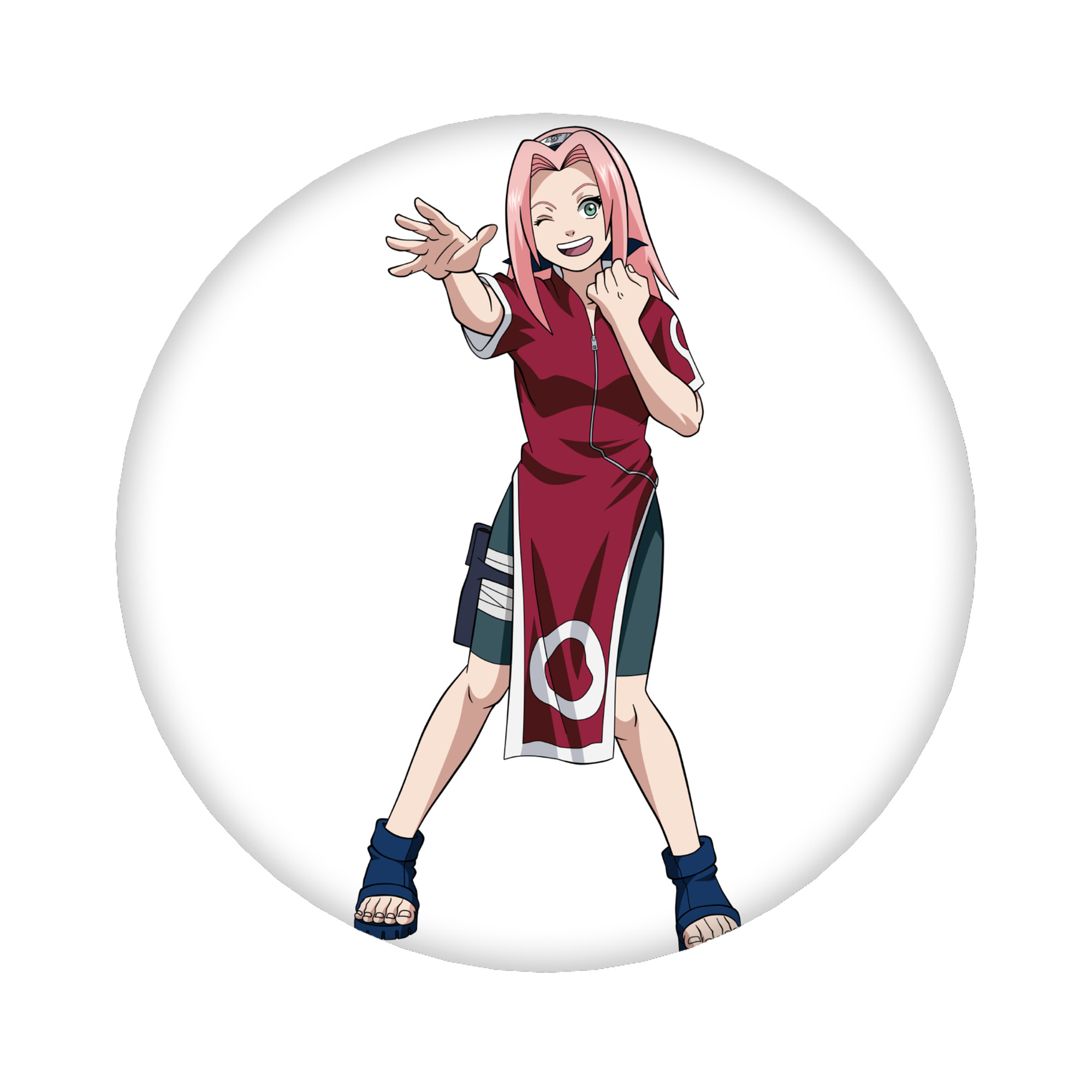 （画像用） NARUTO -ナルト- 春野サクラ Haruno Sakura 6cm 缶バッジ 複数セット
