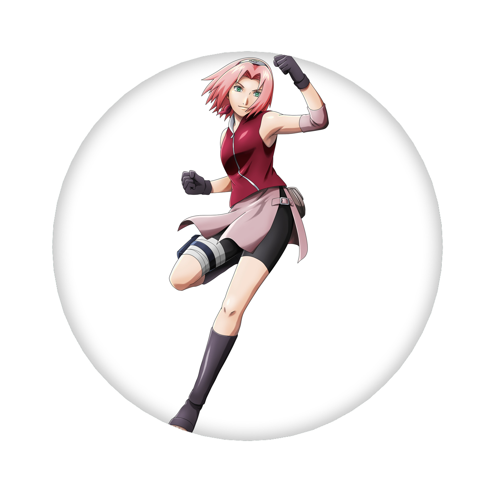 （画像用） NARUTO -ナルト- 春野サクラ Haruno Sakura 6cm 缶バッジ 複数セット