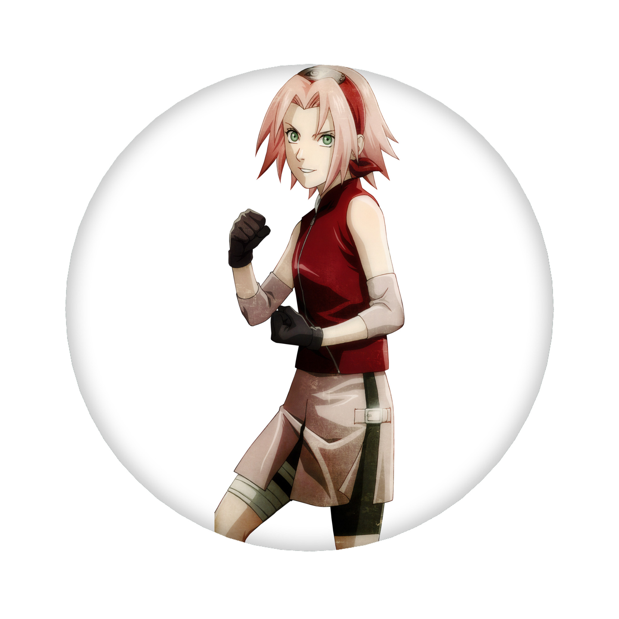 （画像用） NARUTO -ナルト- 春野サクラ Haruno Sakura 6cm 缶バッジ 複数セット