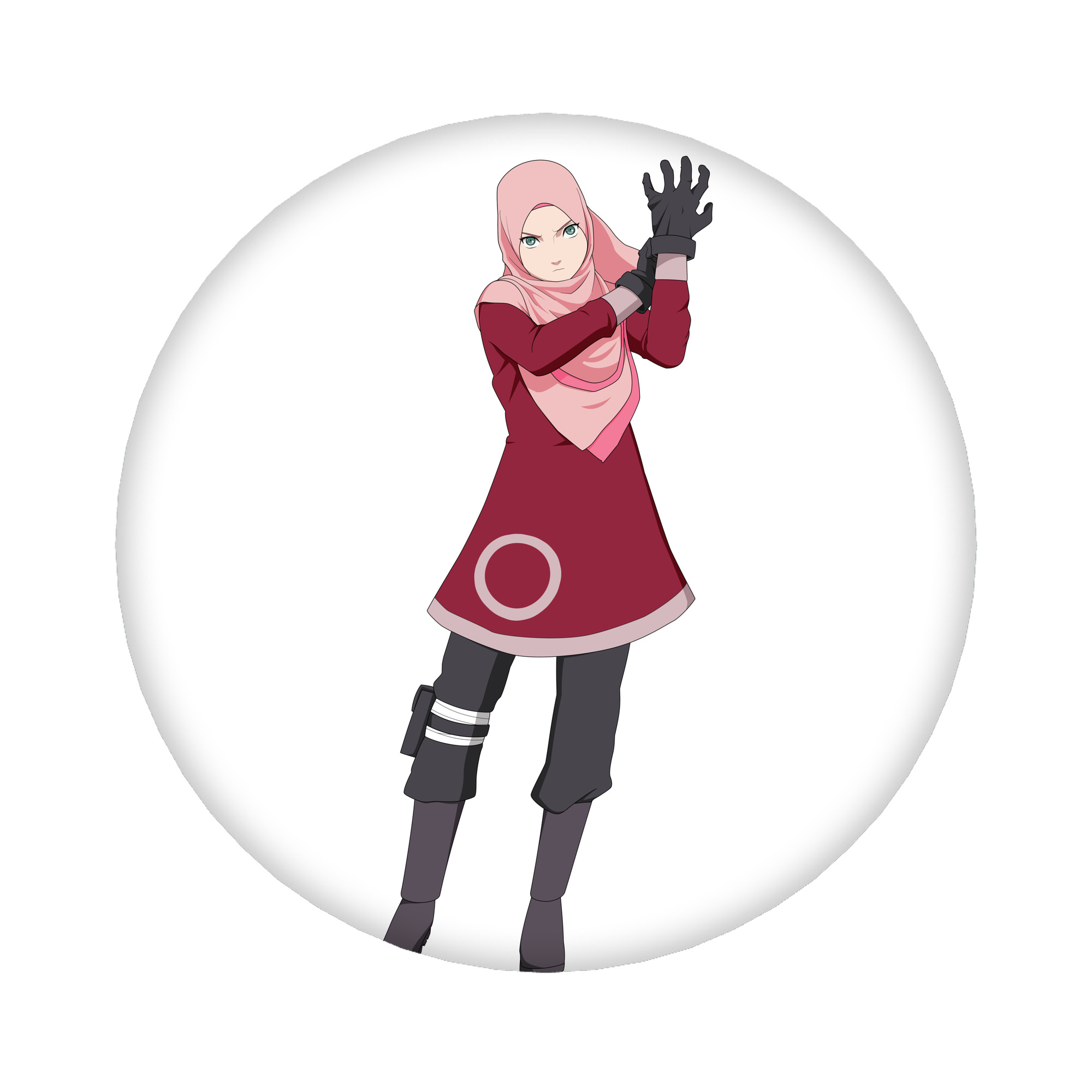 （画像用） NARUTO -ナルト- 春野サクラ Haruno Sakura 6cm 缶バッジ 複数セット