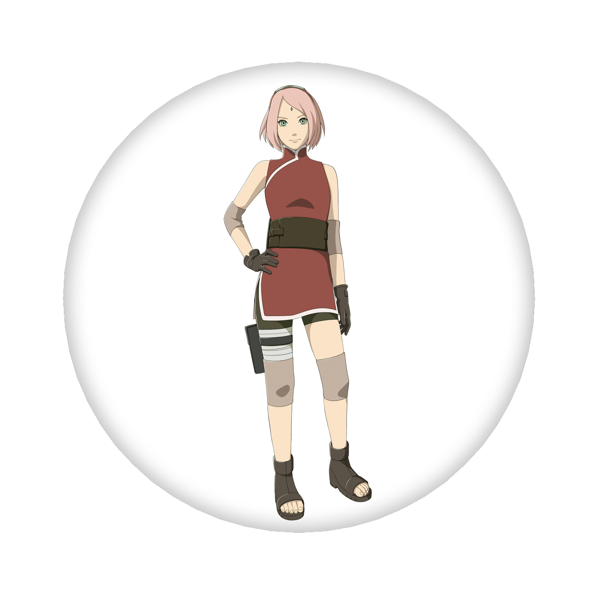 （画像用） NARUTO -ナルト- 春野サクラ Haruno Sakura 6cm 缶バッジ 複数セット