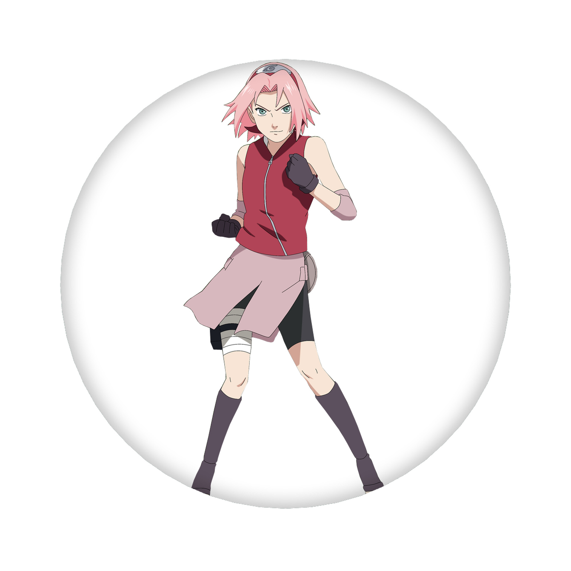 （画像用） NARUTO -ナルト- 春野サクラ Haruno Sakura 6cm 缶バッジ 複数セット