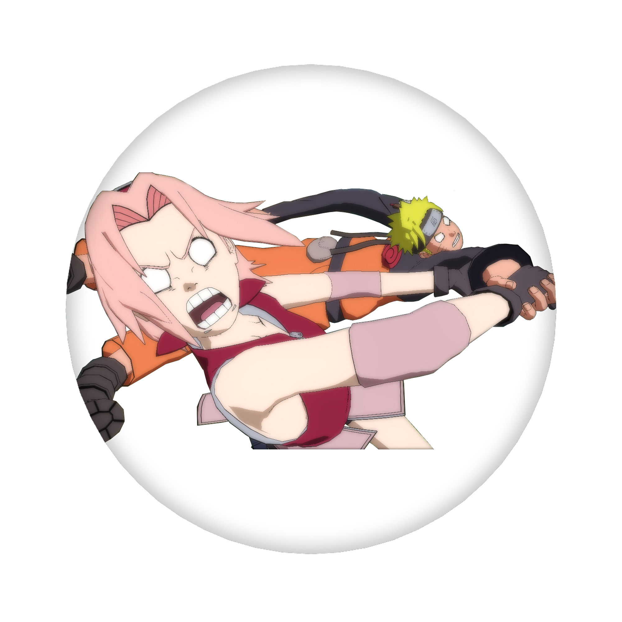 （画像用） NARUTO -ナルト- 春野サクラ Haruno Sakura 6cm 缶バッジ 複数セット