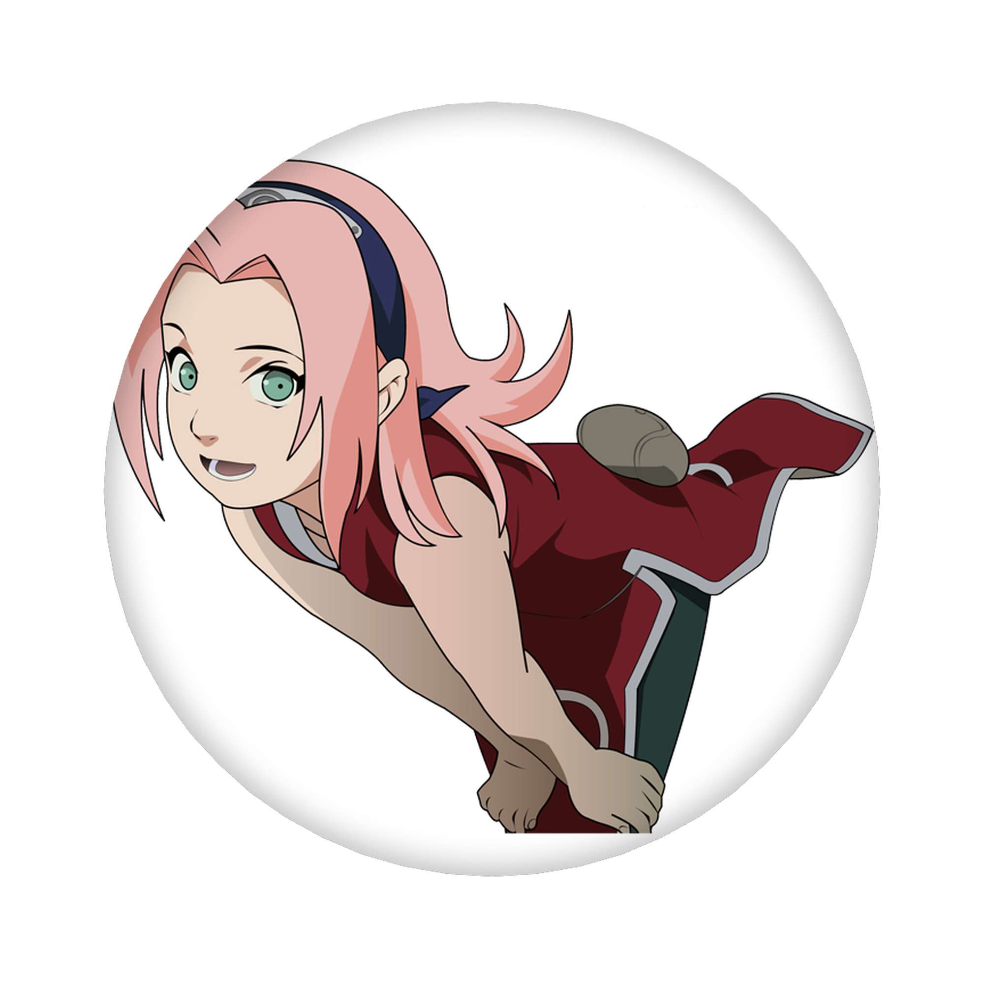 （画像用） NARUTO -ナルト- 春野サクラ Haruno Sakura 6cm 缶バッジ 複数セット