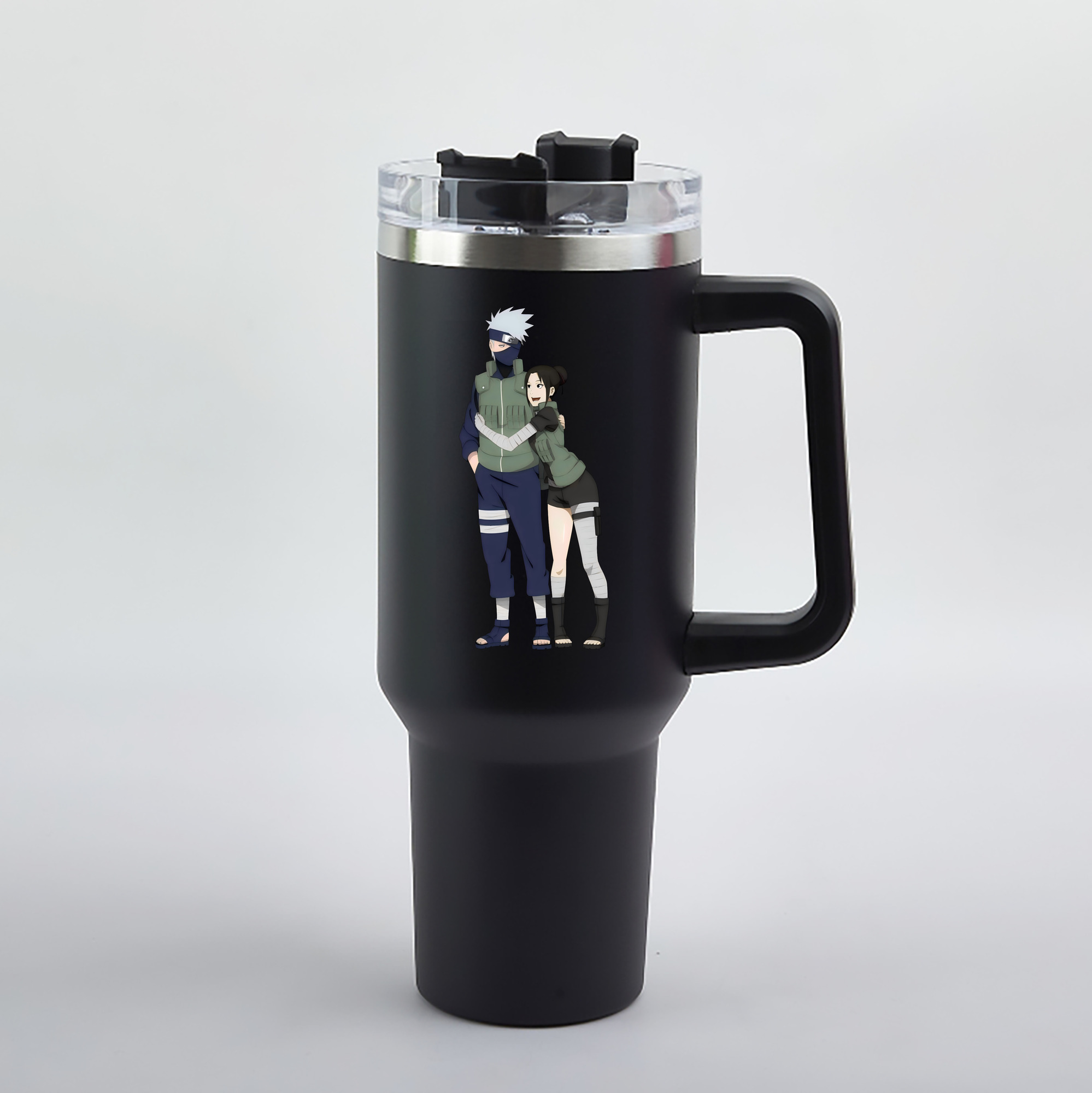 （画像用） NARUTO -ナルト- はたけ カカシ Hatake Kakashi 1200mL車用タンブラー（カラープリント）