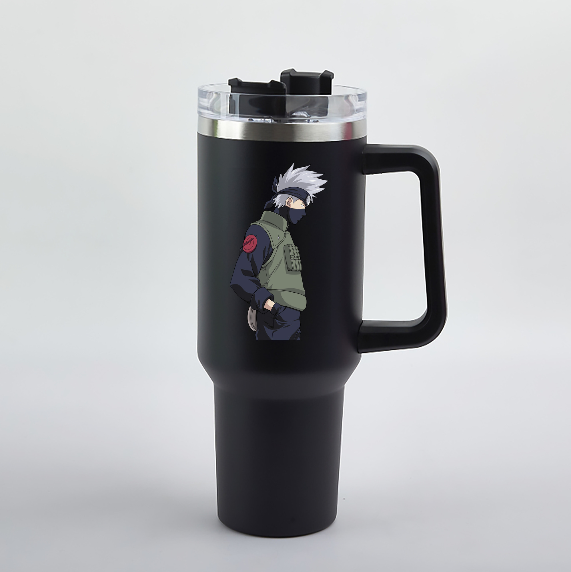 （画像用） NARUTO -ナルト- はたけ カカシ Hatake Kakashi 1200mL車用タンブラー（カラープリント）