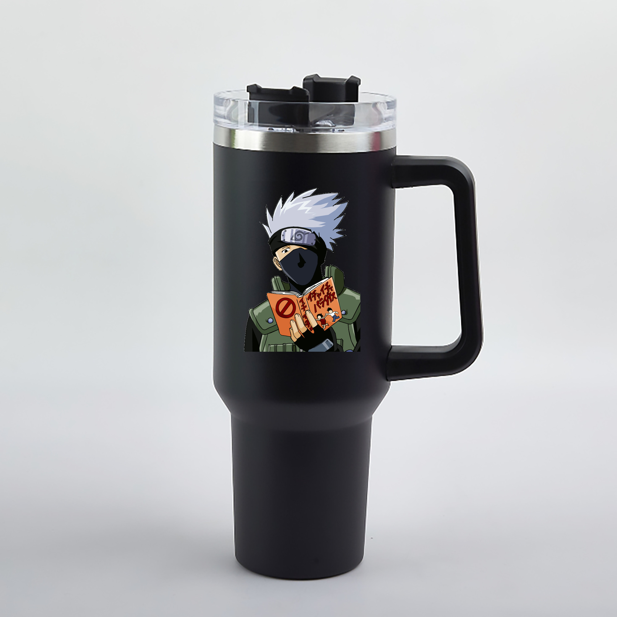 （画像用） NARUTO -ナルト- はたけ カカシ Hatake Kakashi 1200mL車用タンブラー（カラープリント）