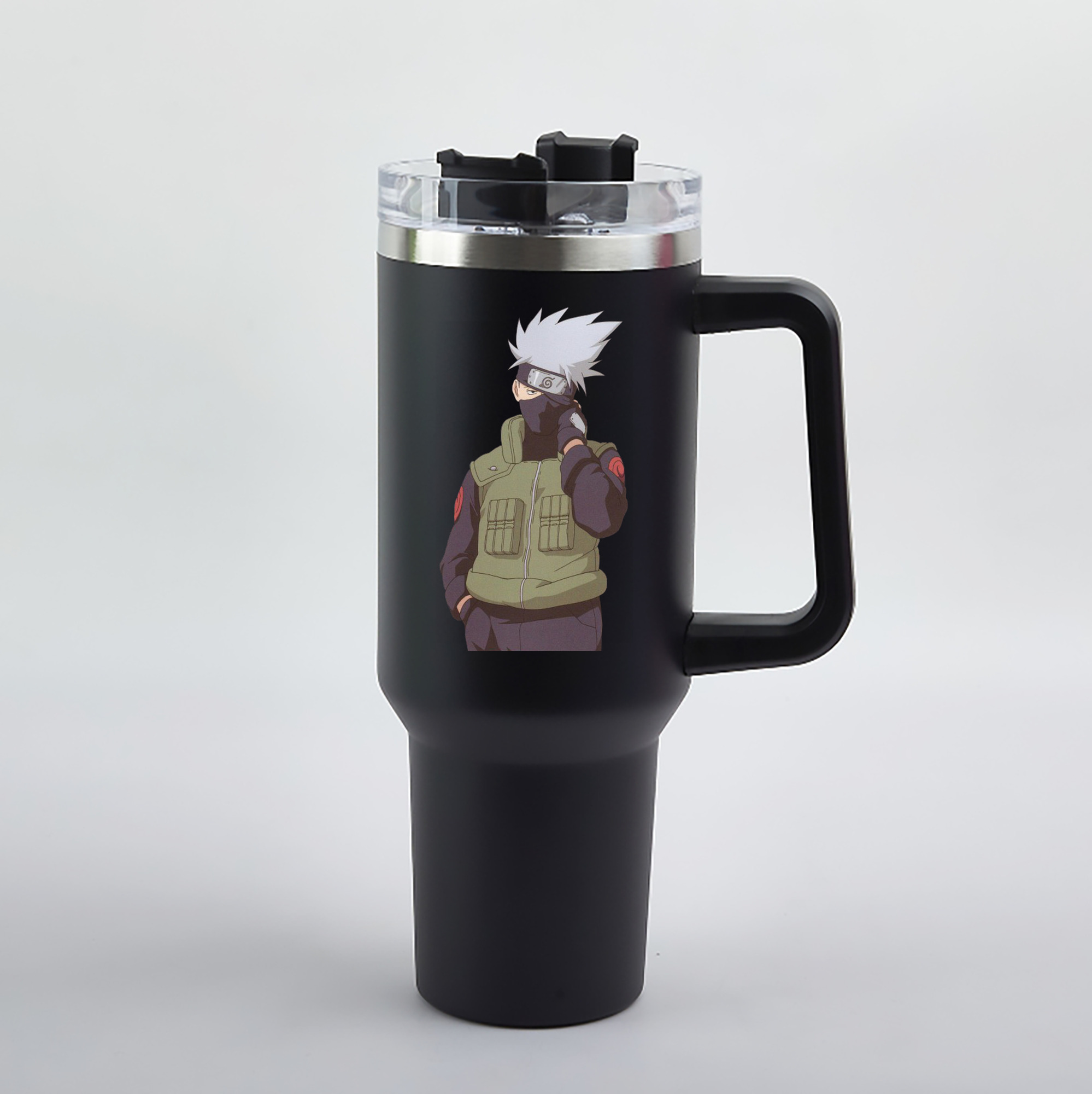 （画像用） NARUTO -ナルト- はたけ カカシ Hatake Kakashi 1200mL車用タンブラー（カラープリント）