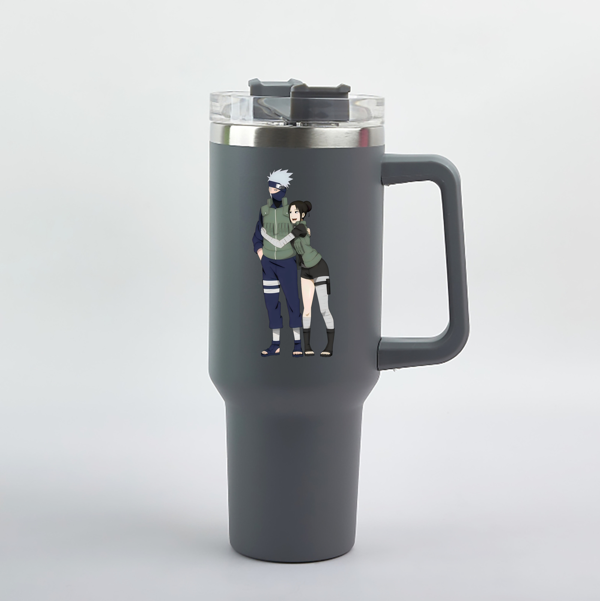 （画像用） NARUTO -ナルト- はたけ カカシ Hatake Kakashi 1200mL車用タンブラー（カラープリント）
