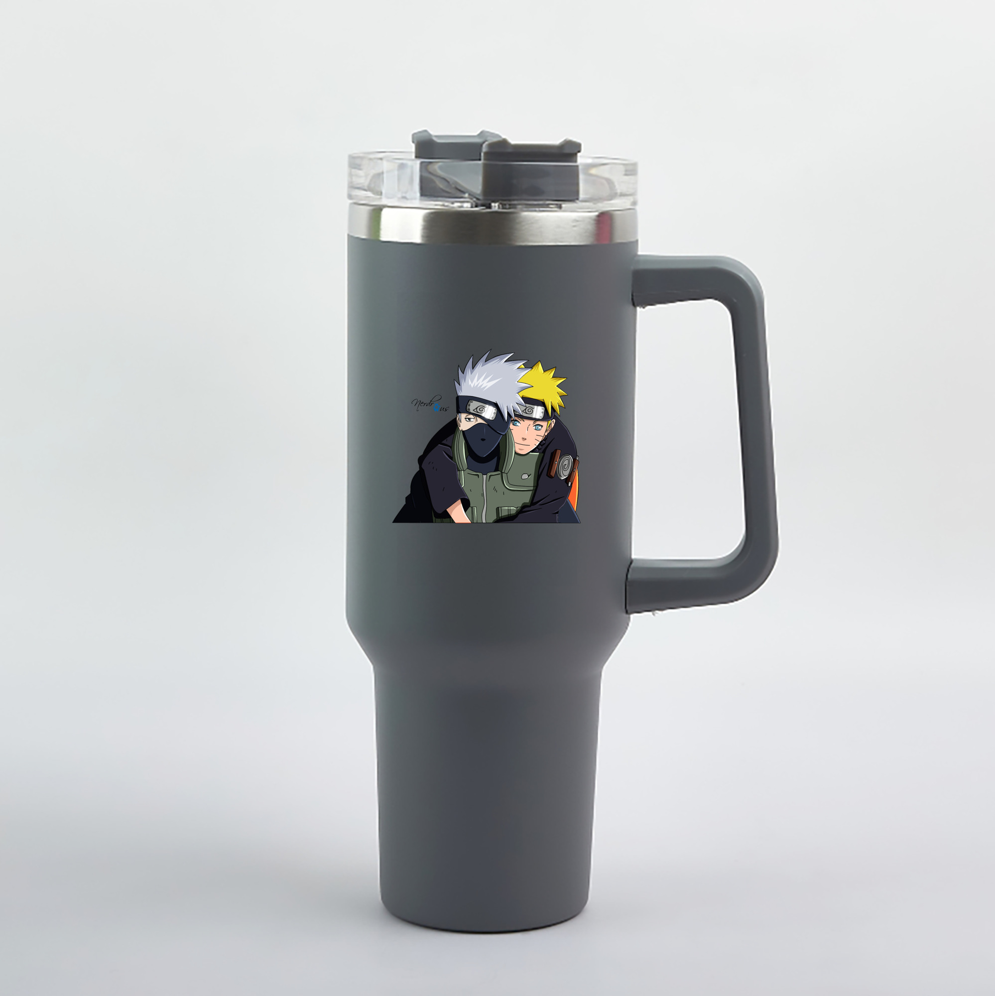 （画像用） NARUTO -ナルト- はたけ カカシ Hatake Kakashi 1200mL車用タンブラー（カラープリント）