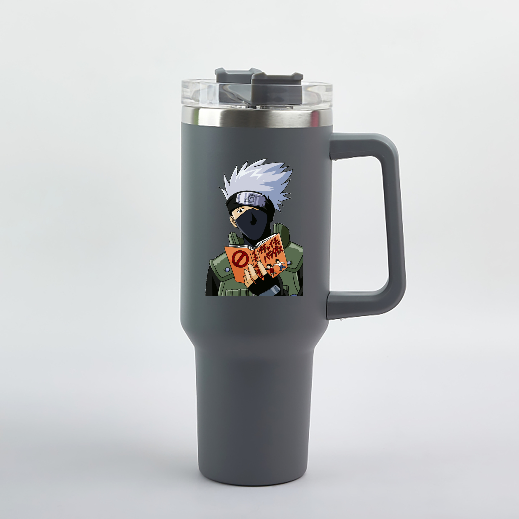 （画像用） NARUTO -ナルト- はたけ カカシ Hatake Kakashi 1200mL車用タンブラー（カラープリント）