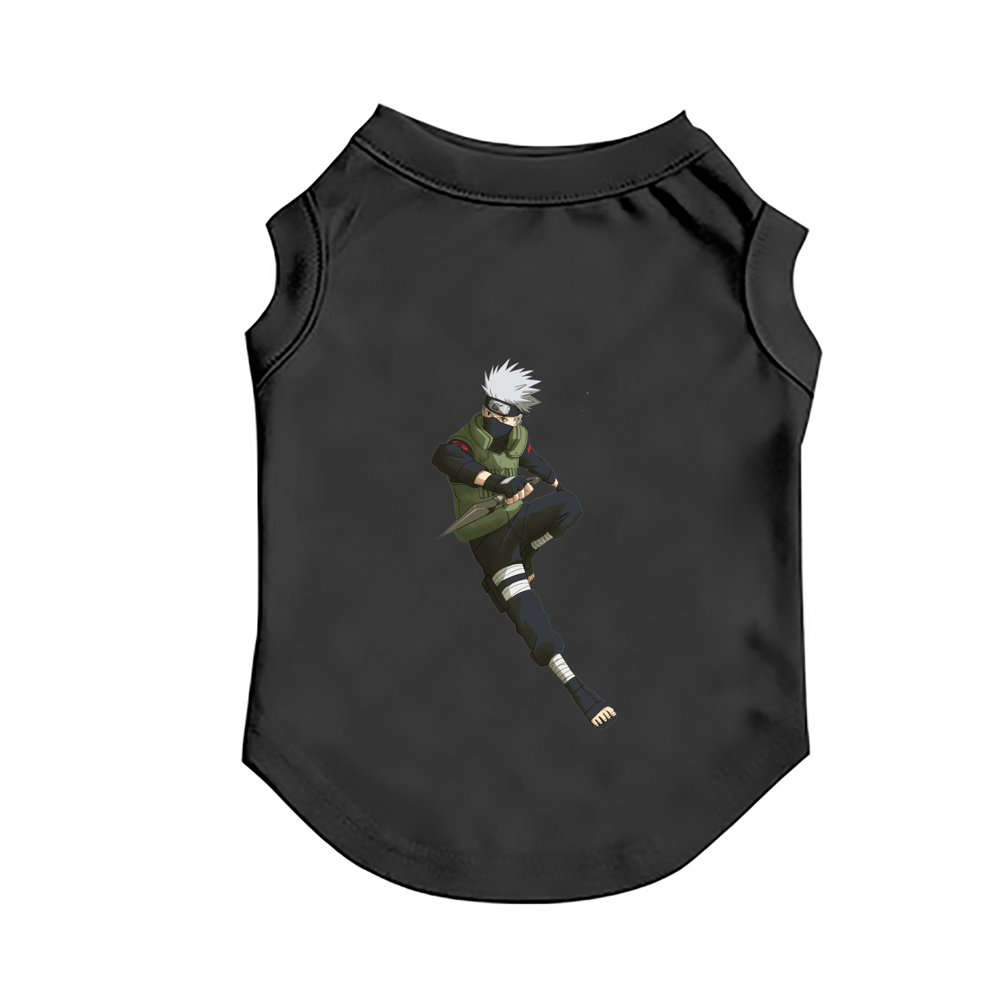 （画像用） NARUTO -ナルト- はたけ カカシ Hatake Kakashi ペット用ベスト