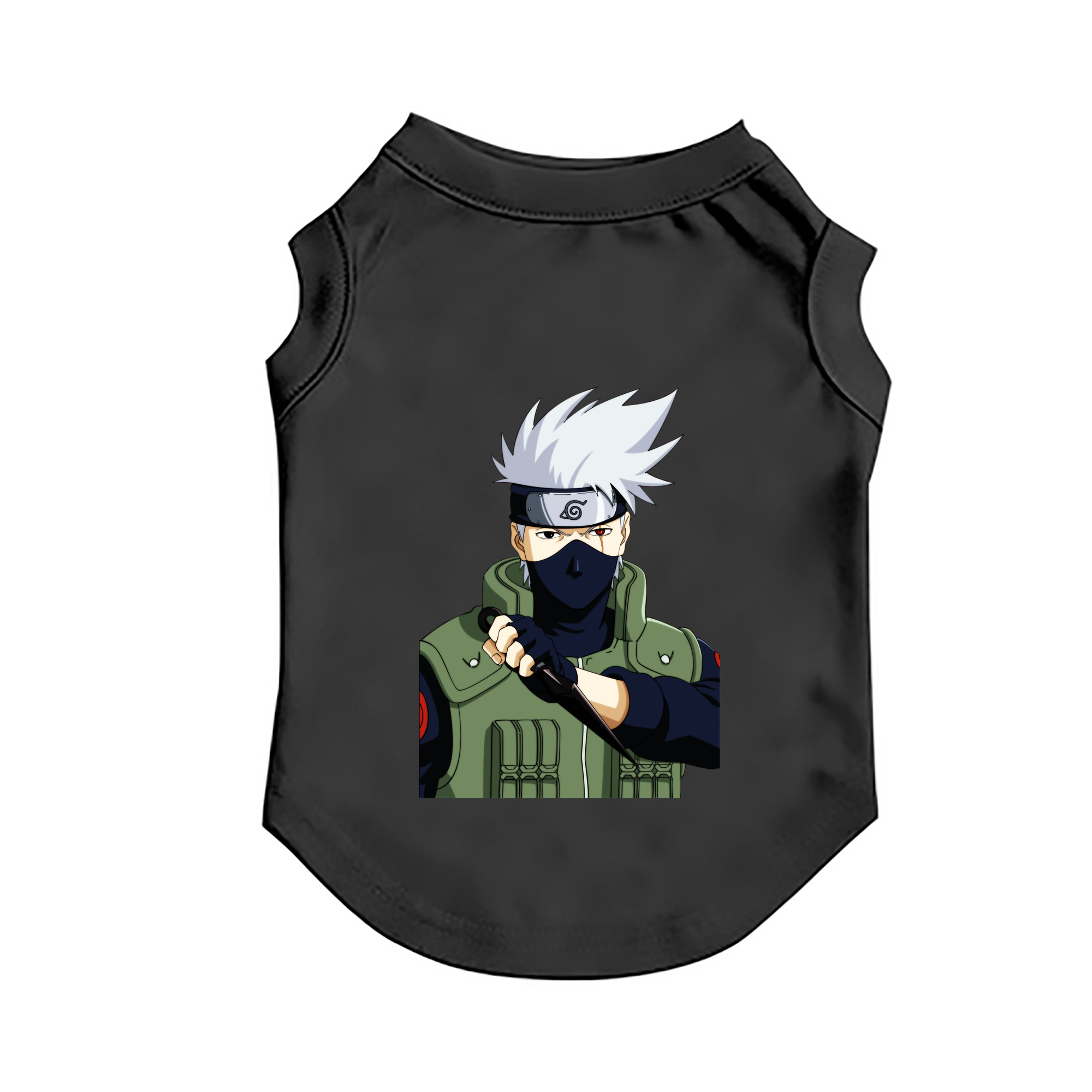 （画像用） NARUTO -ナルト- はたけ カカシ Hatake Kakashi ペット用ベスト