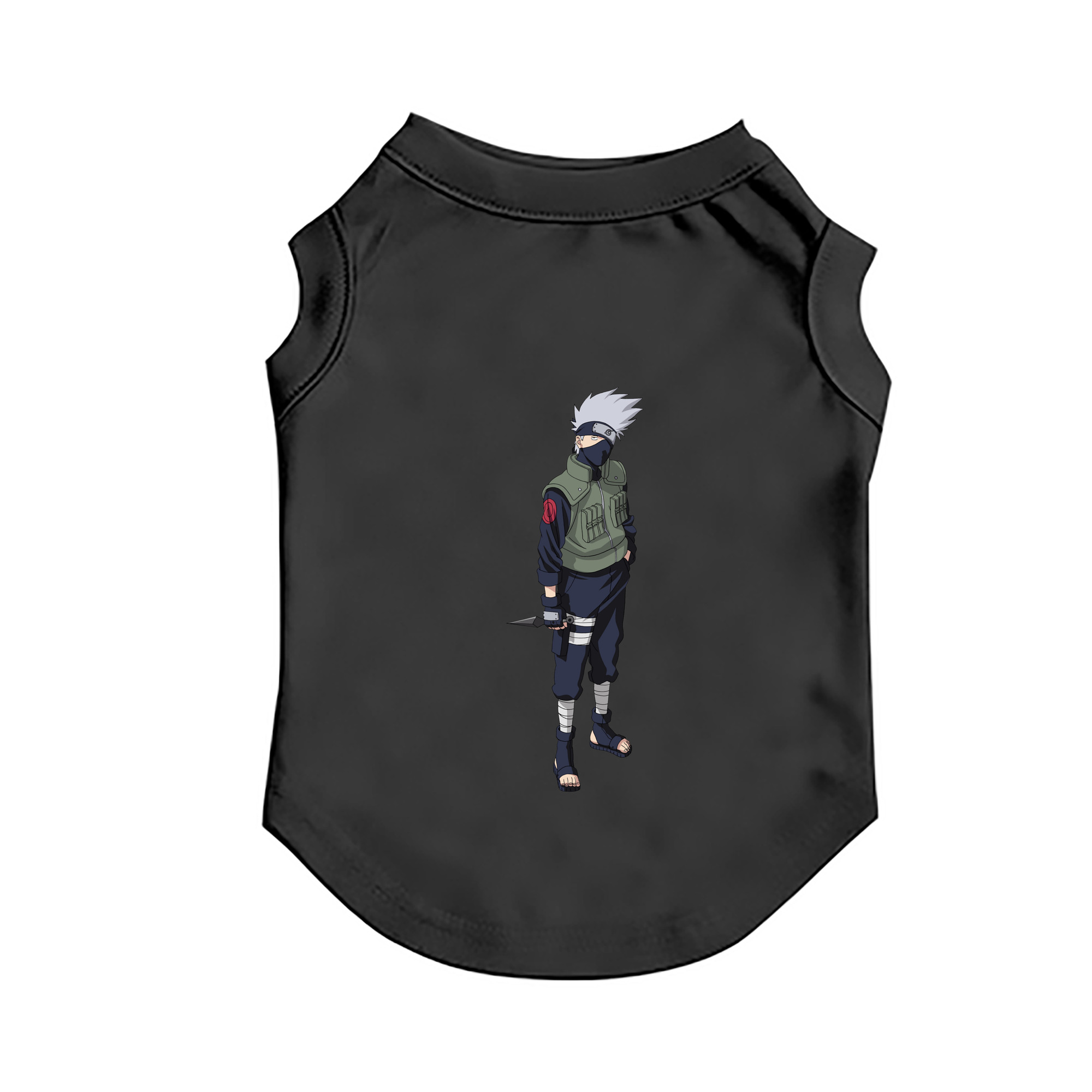 （画像用） NARUTO -ナルト- はたけ カカシ Hatake Kakashi ペット用ベスト