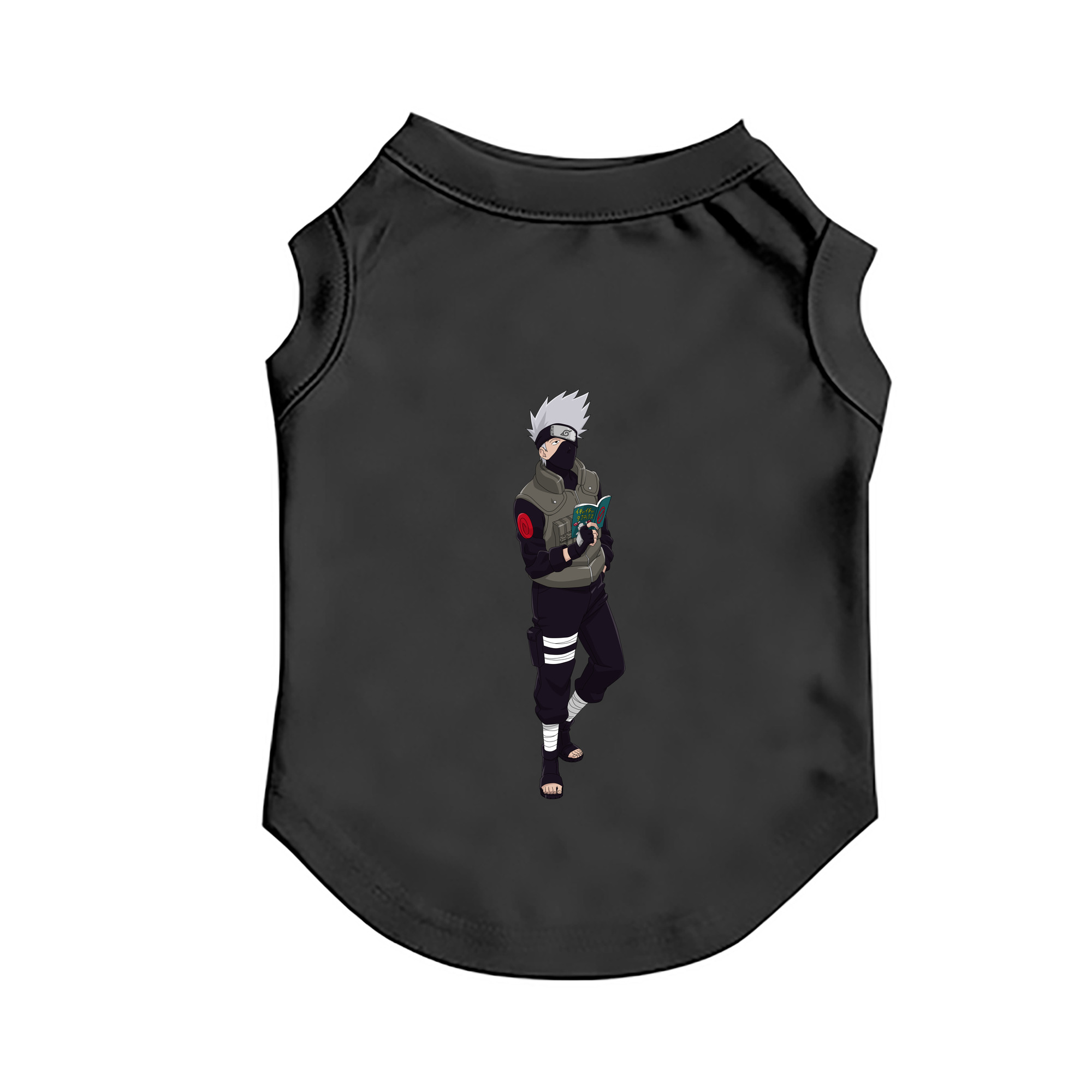 （画像用） NARUTO -ナルト- はたけ カカシ Hatake Kakashi ペット用ベスト