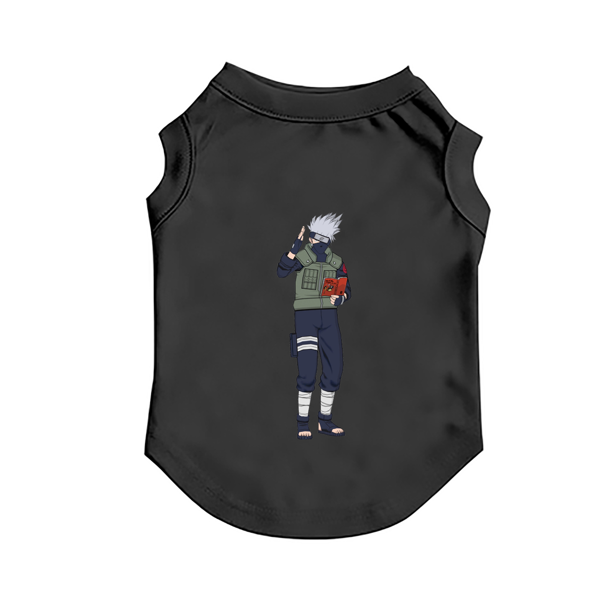 （画像用） NARUTO -ナルト- はたけ カカシ Hatake Kakashi ペット用ベスト
