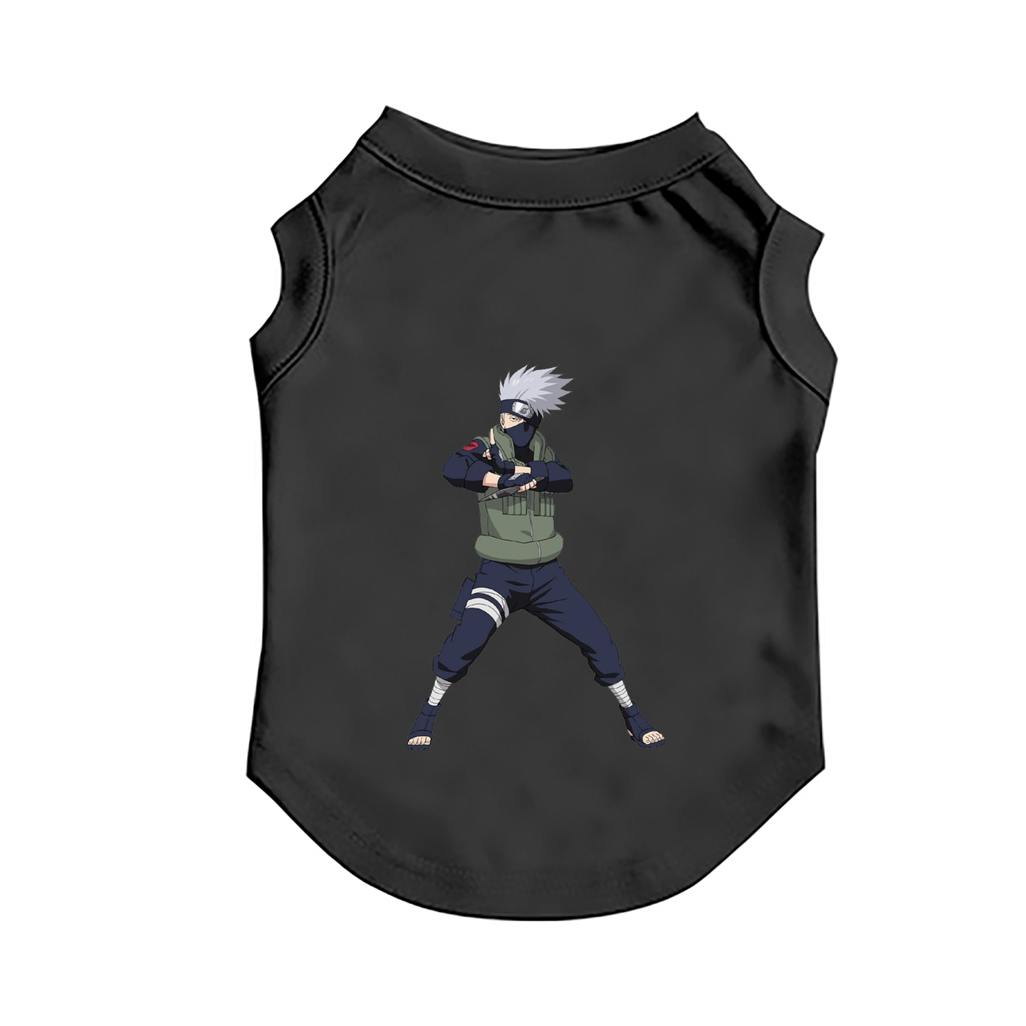 （画像用） NARUTO -ナルト- はたけ カカシ Hatake Kakashi ペット用ベスト