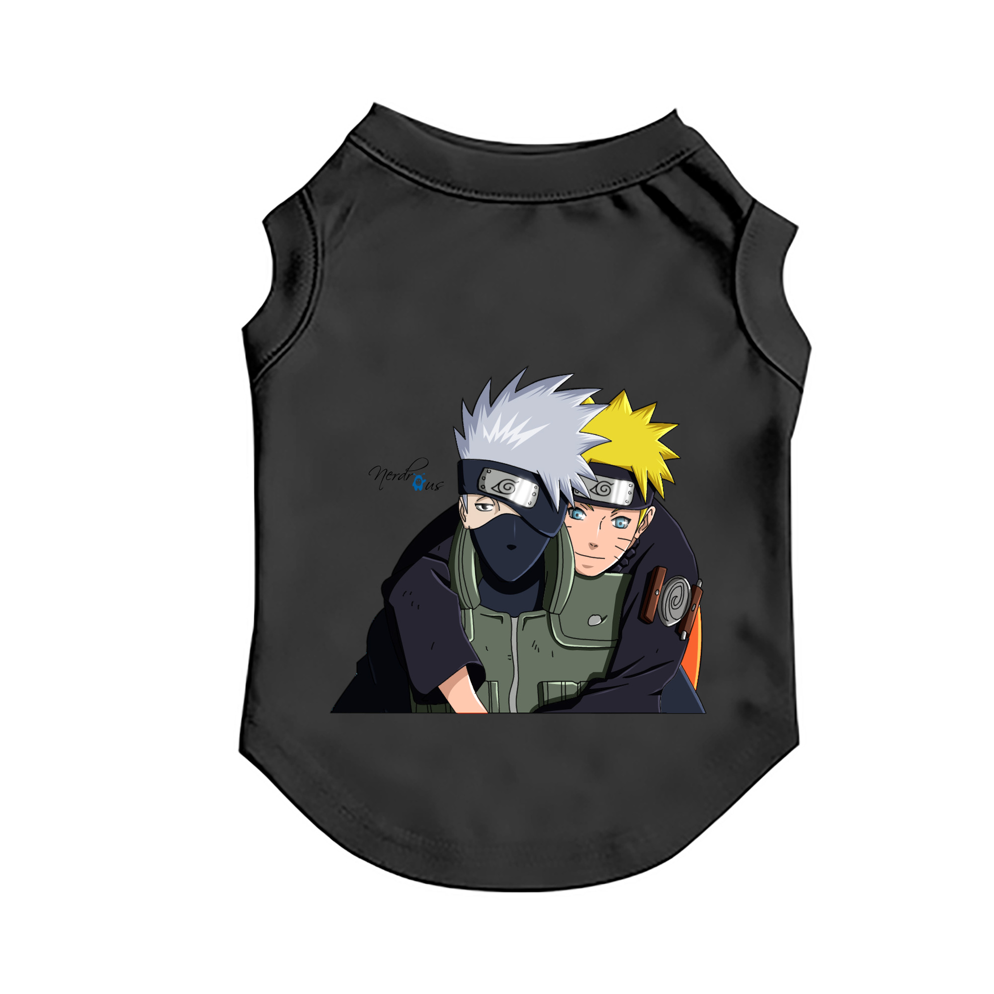 （画像用） NARUTO -ナルト- はたけ カカシ Hatake Kakashi ペット用ベスト