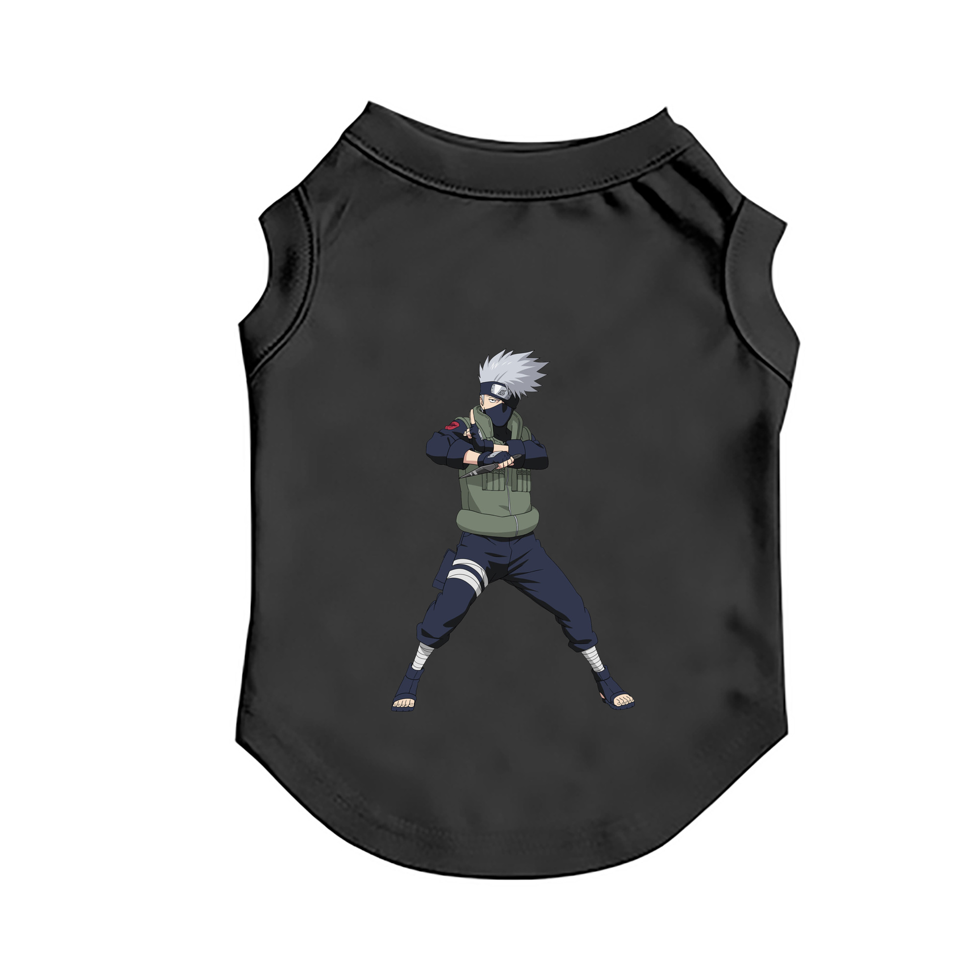 （画像用） NARUTO -ナルト- はたけ カカシ Hatake Kakashi ペット用ベスト