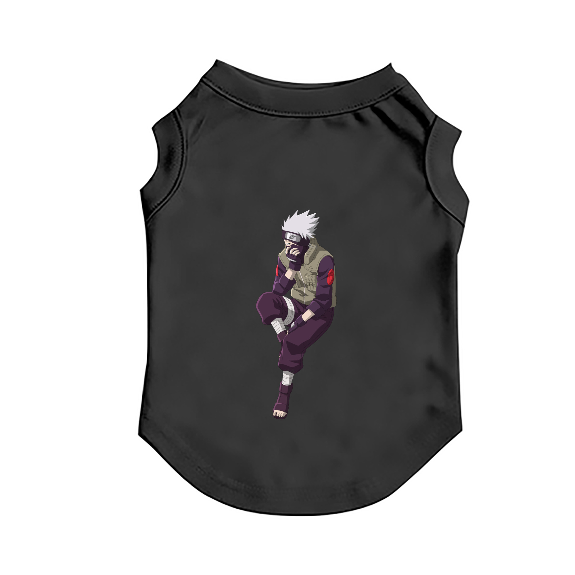 （画像用） NARUTO -ナルト- はたけ カカシ Hatake Kakashi ペット用ベスト