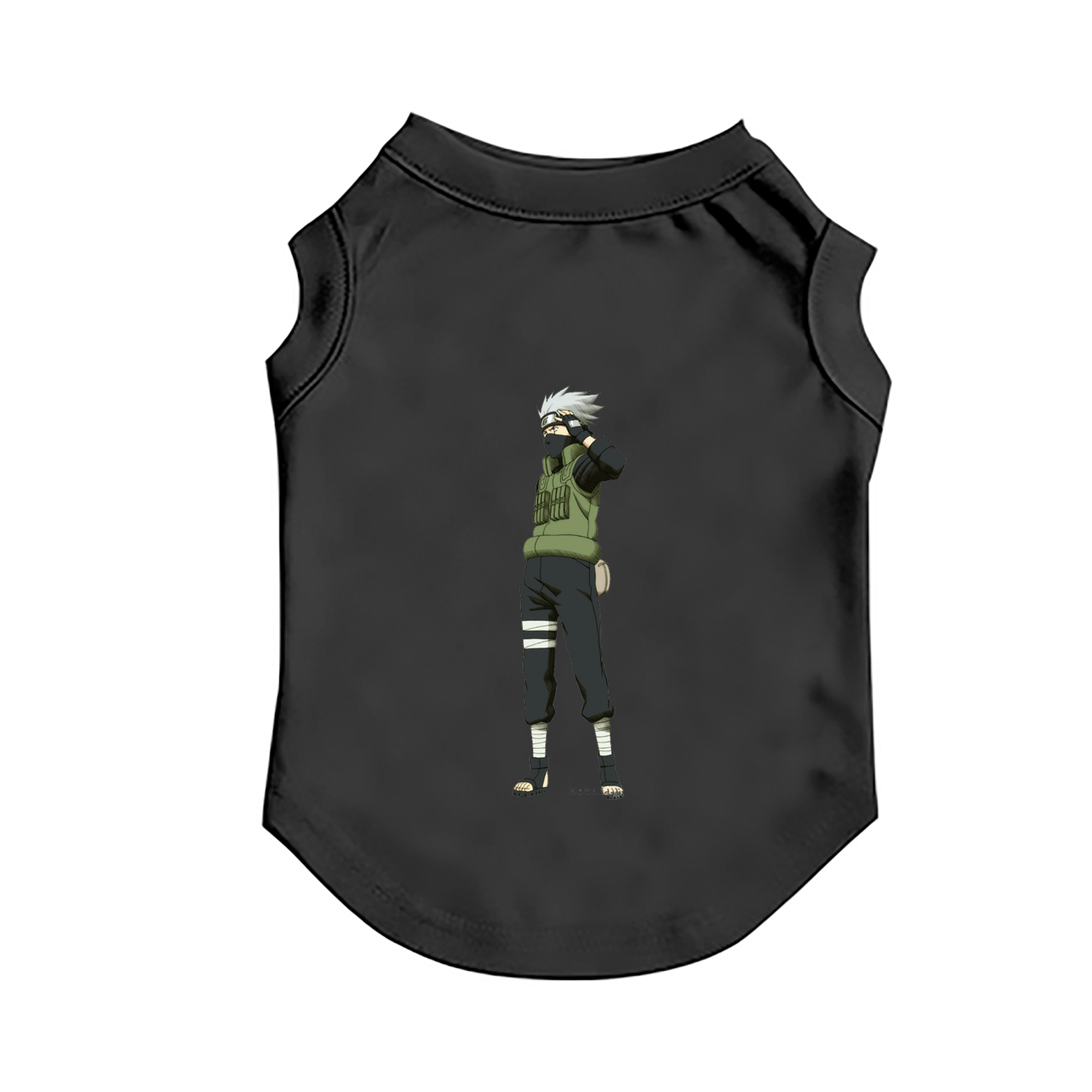 （画像用） NARUTO -ナルト- はたけ カカシ Hatake Kakashi ペット用ベスト