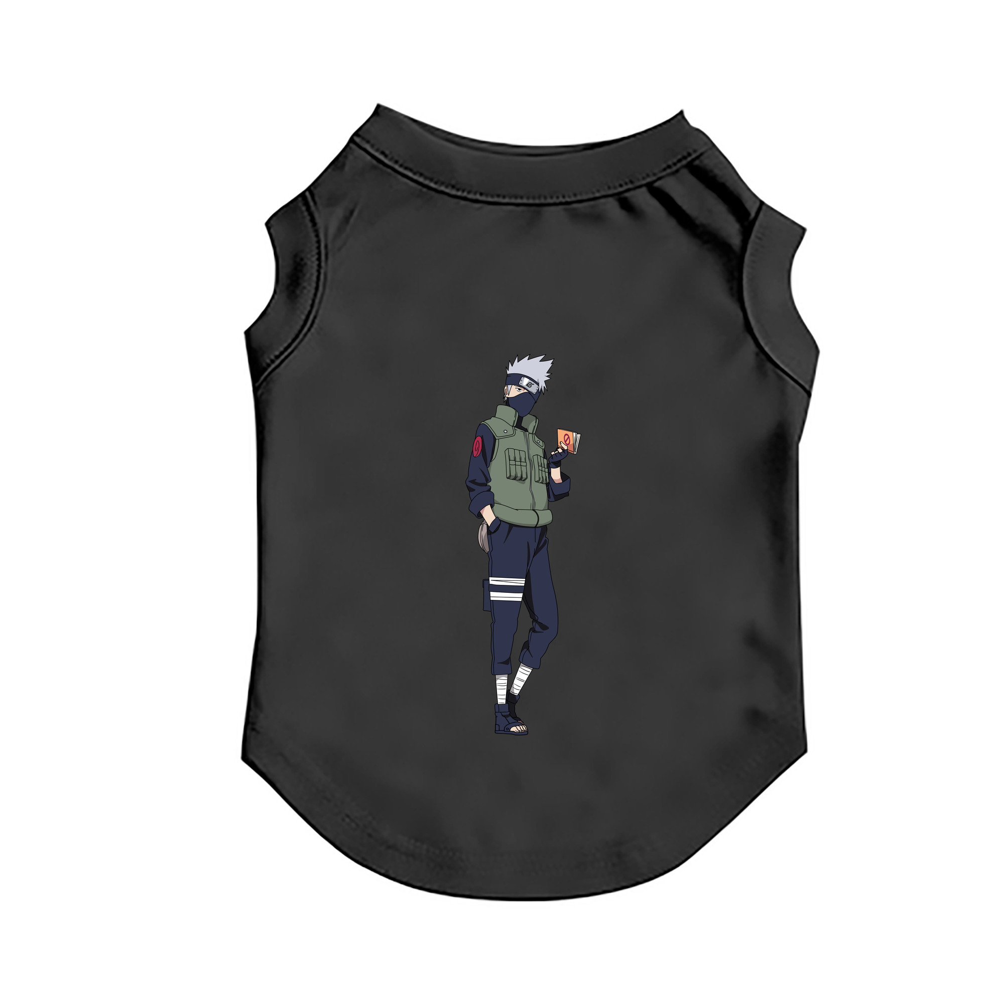 （画像用） NARUTO -ナルト- はたけ カカシ Hatake Kakashi ペット用ベスト