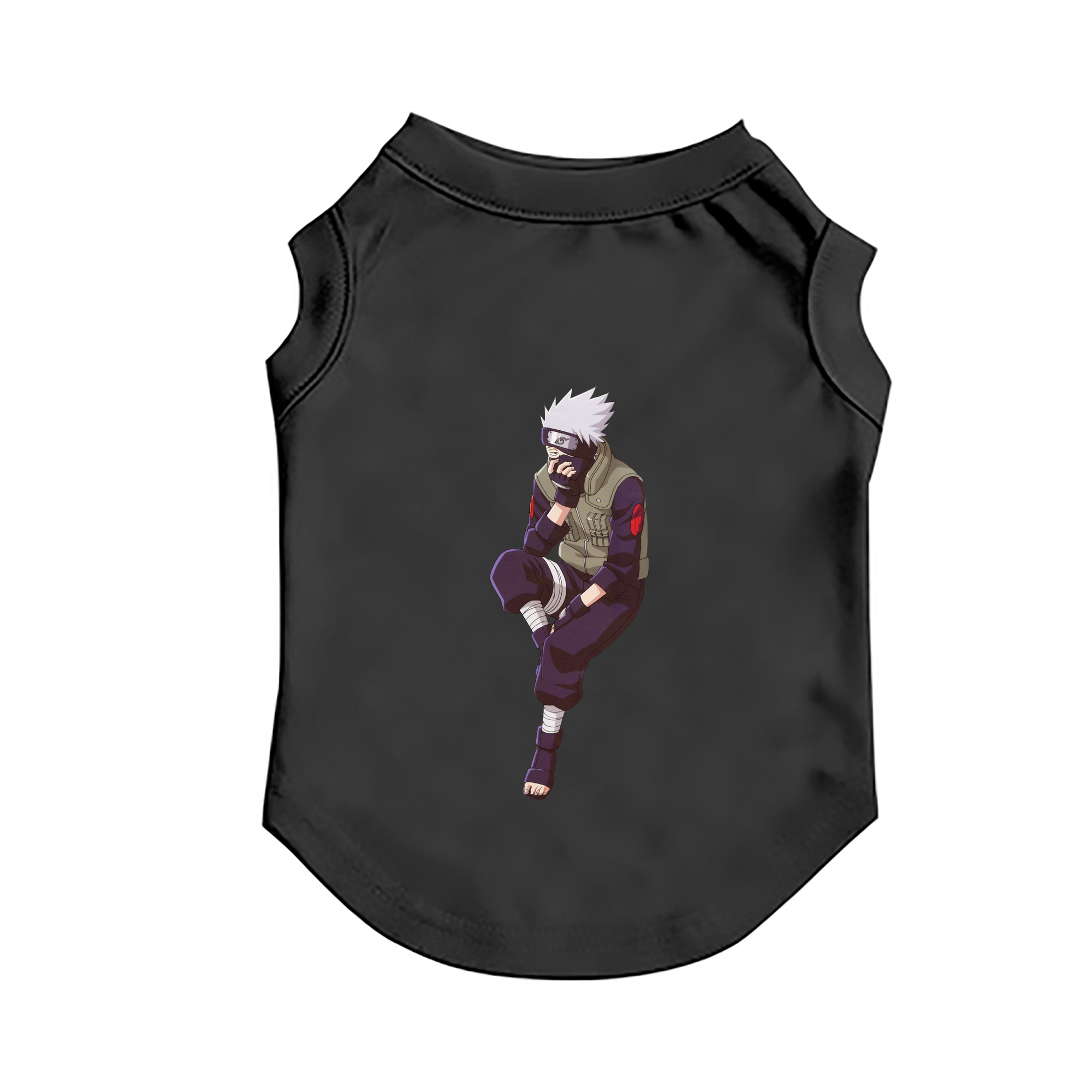 （画像用） NARUTO -ナルト- はたけ カカシ Hatake Kakashi ペット用ベスト