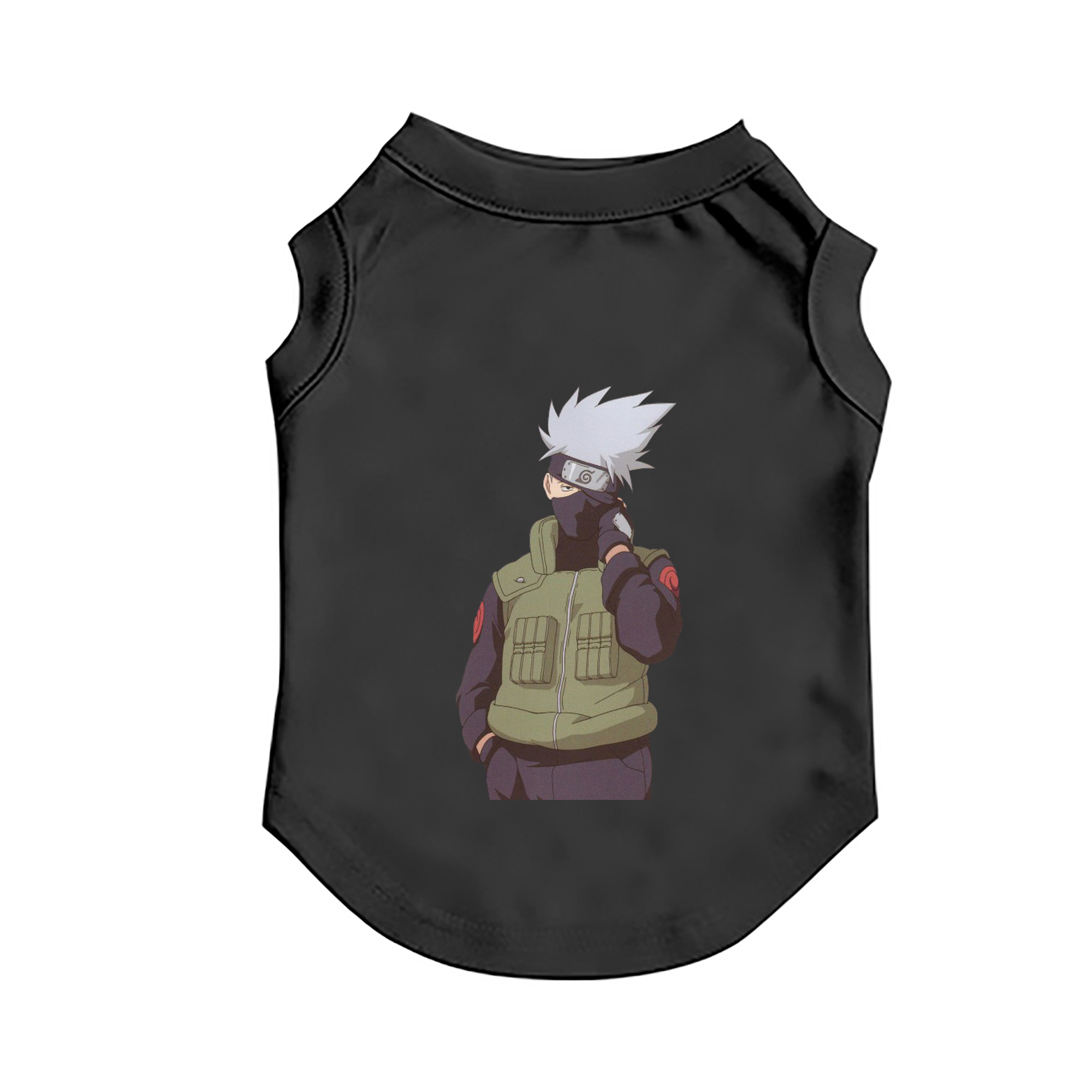 （画像用） NARUTO -ナルト- はたけ カカシ Hatake Kakashi ペット用ベスト
