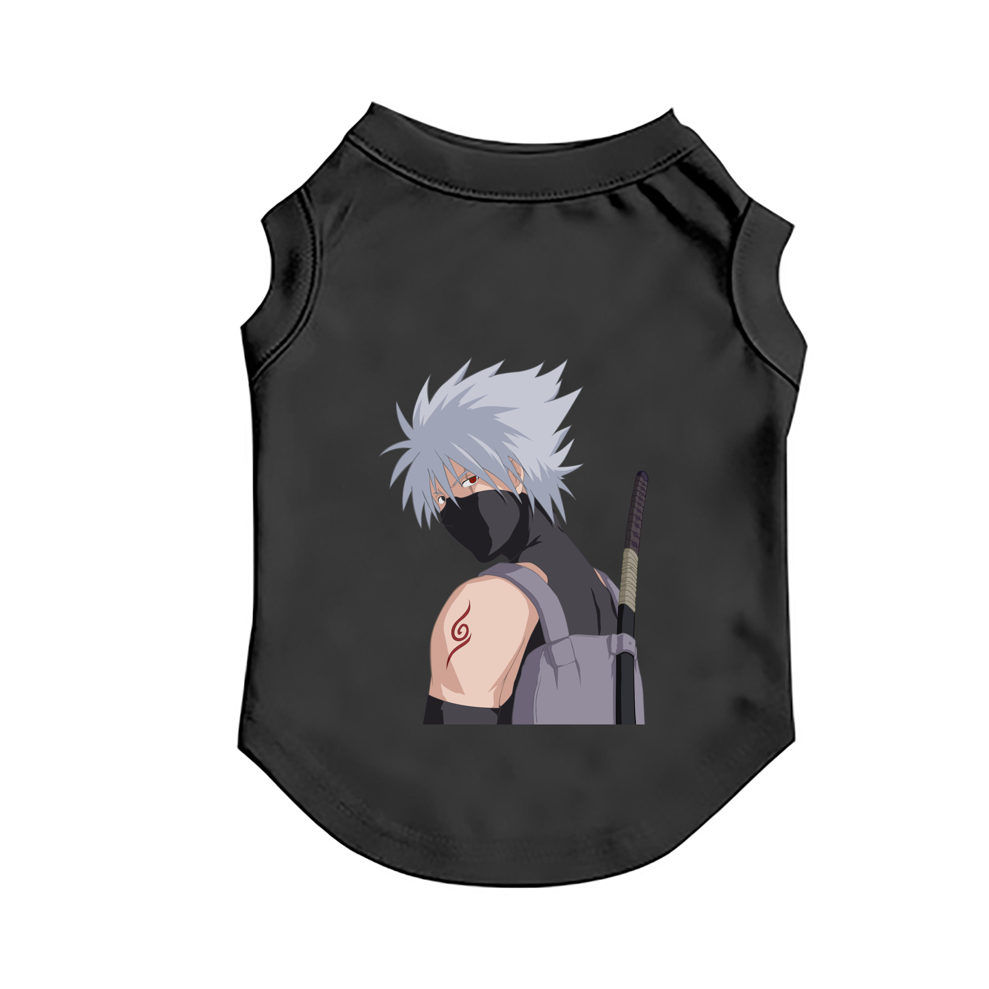 （画像用） NARUTO -ナルト- はたけ カカシ Hatake Kakashi ペット用ベスト