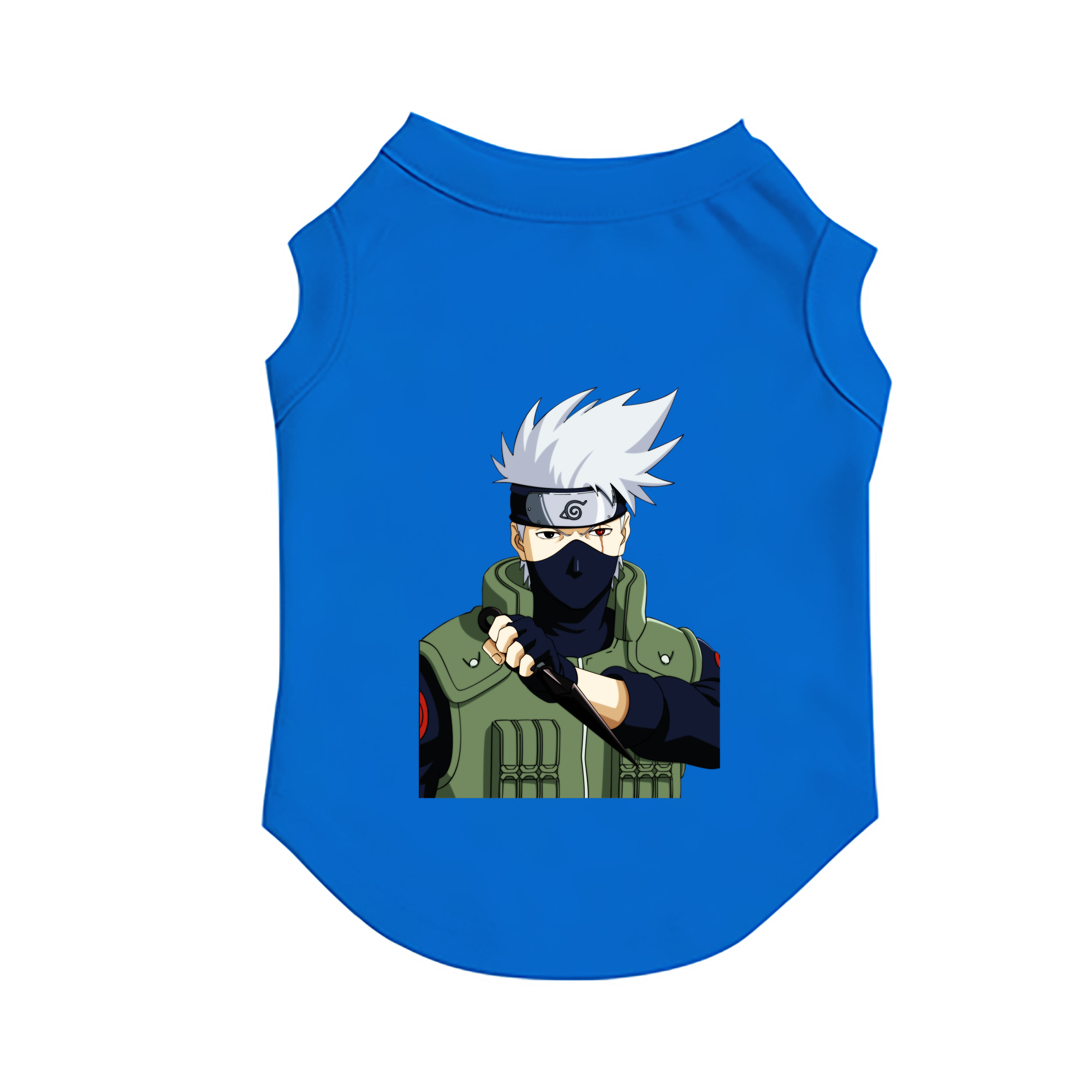 （画像用） NARUTO -ナルト- はたけ カカシ Hatake Kakashi ペット用ベスト