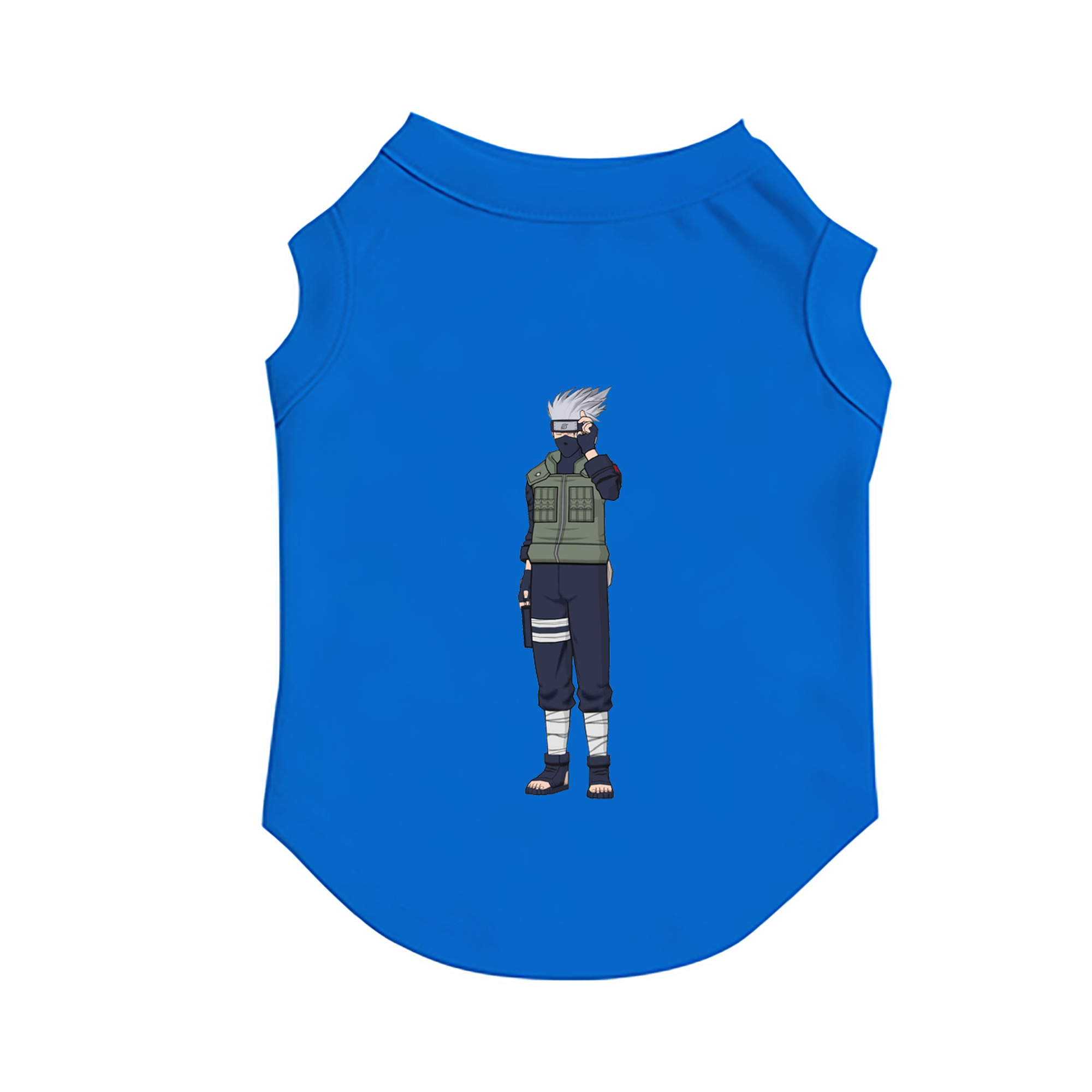 （画像用） NARUTO -ナルト- はたけ カカシ Hatake Kakashi ペット用ベスト