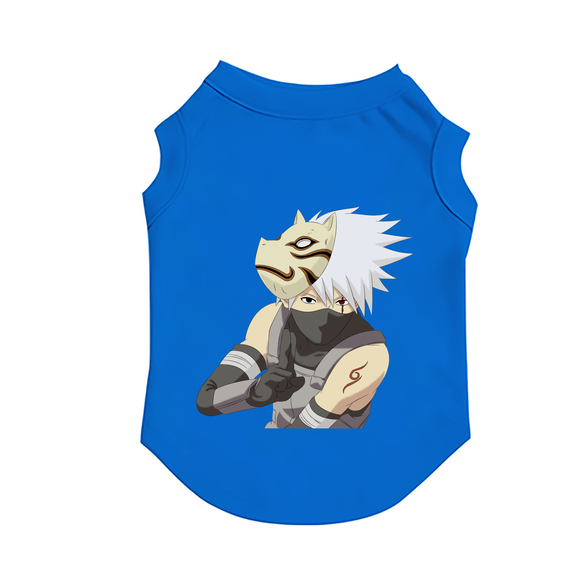 （画像用） NARUTO -ナルト- はたけ カカシ Hatake Kakashi ペット用ベスト