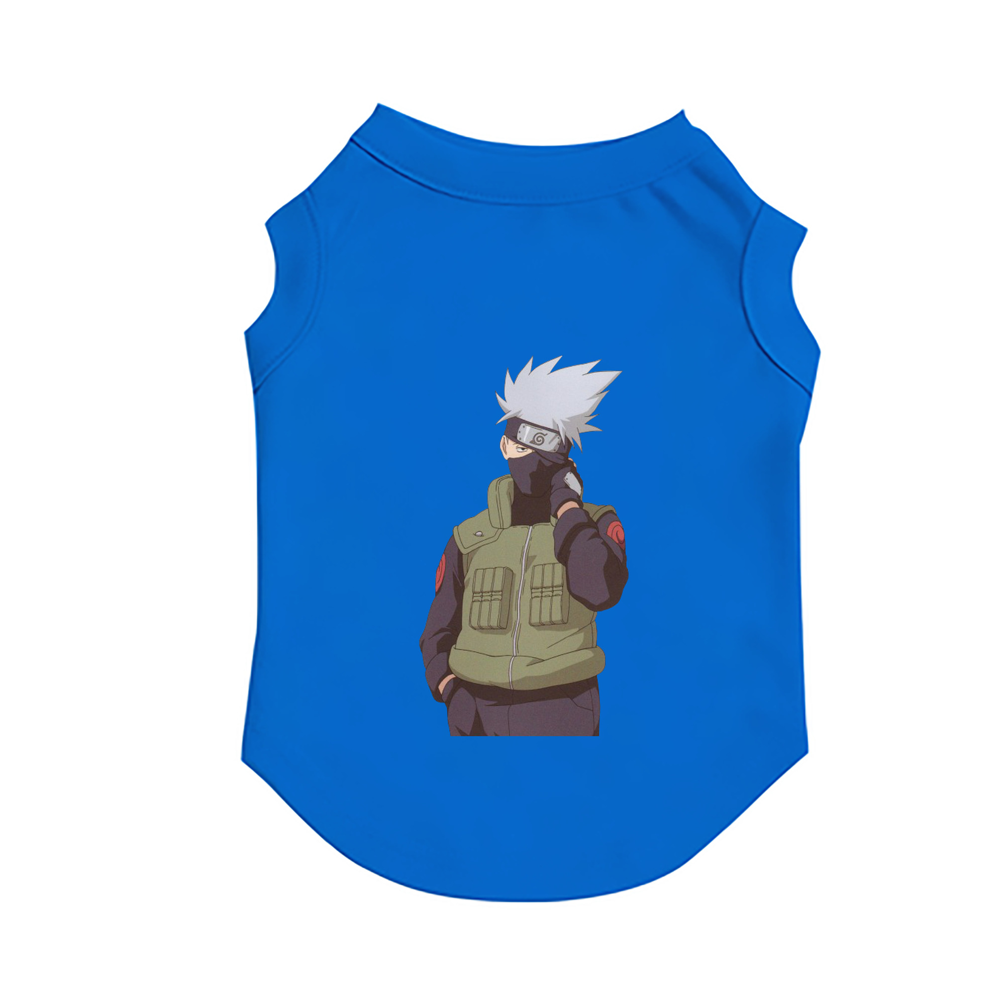 （画像用） NARUTO -ナルト- はたけ カカシ Hatake Kakashi ペット用ベスト