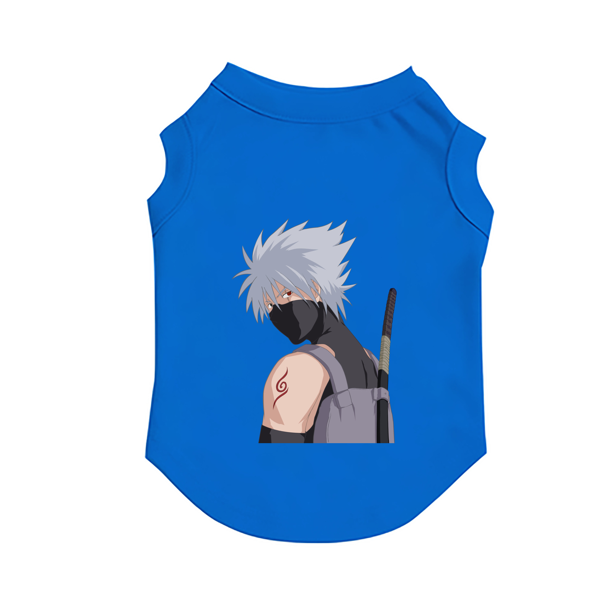 （画像用） NARUTO -ナルト- はたけ カカシ Hatake Kakashi ペット用ベスト