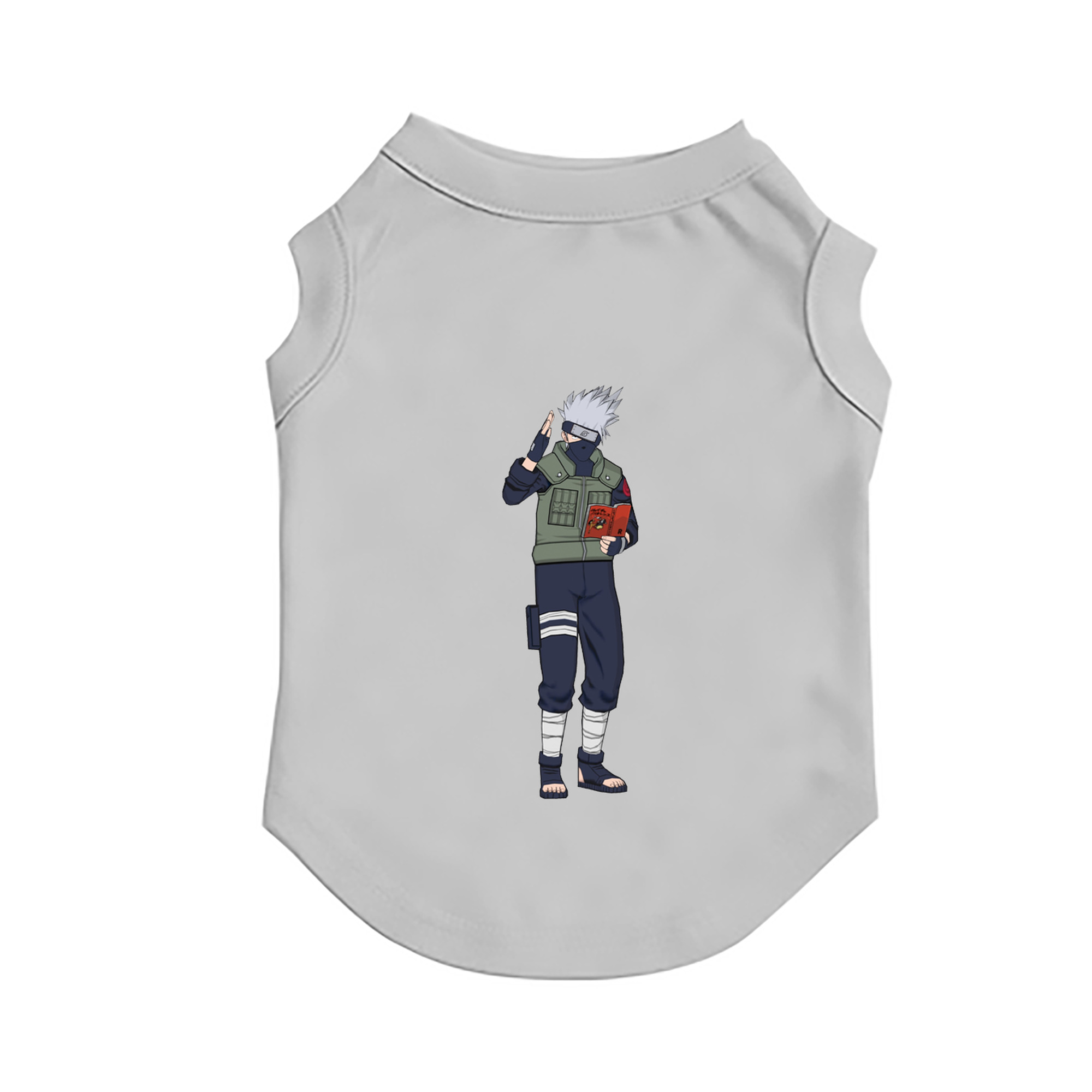 （画像用） NARUTO -ナルト- はたけ カカシ Hatake Kakashi ペット用ベスト