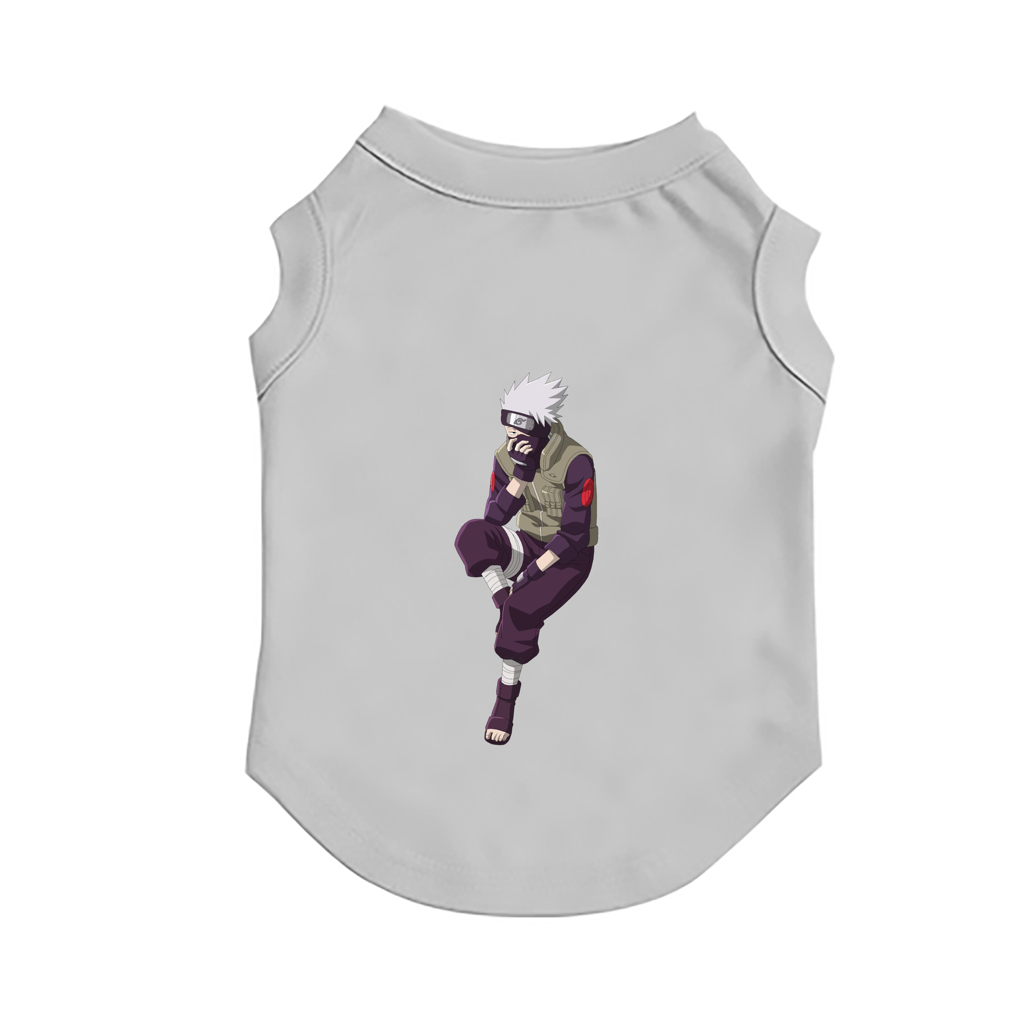 （画像用） NARUTO -ナルト- はたけ カカシ Hatake Kakashi ペット用ベスト