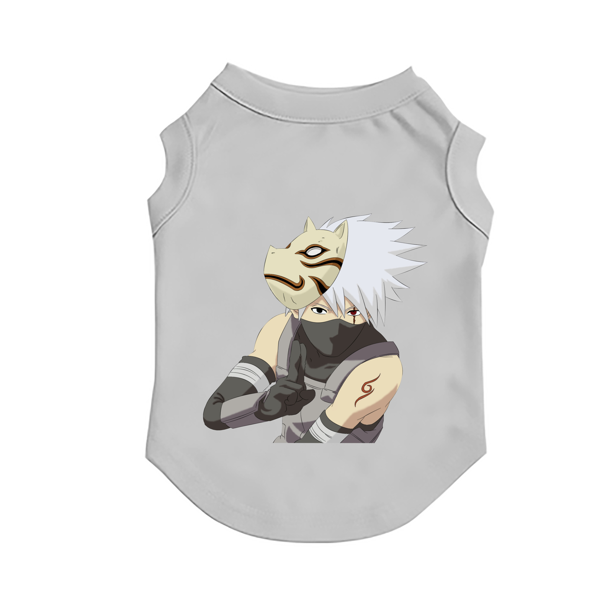 （画像用） NARUTO -ナルト- はたけ カカシ Hatake Kakashi ペット用ベスト