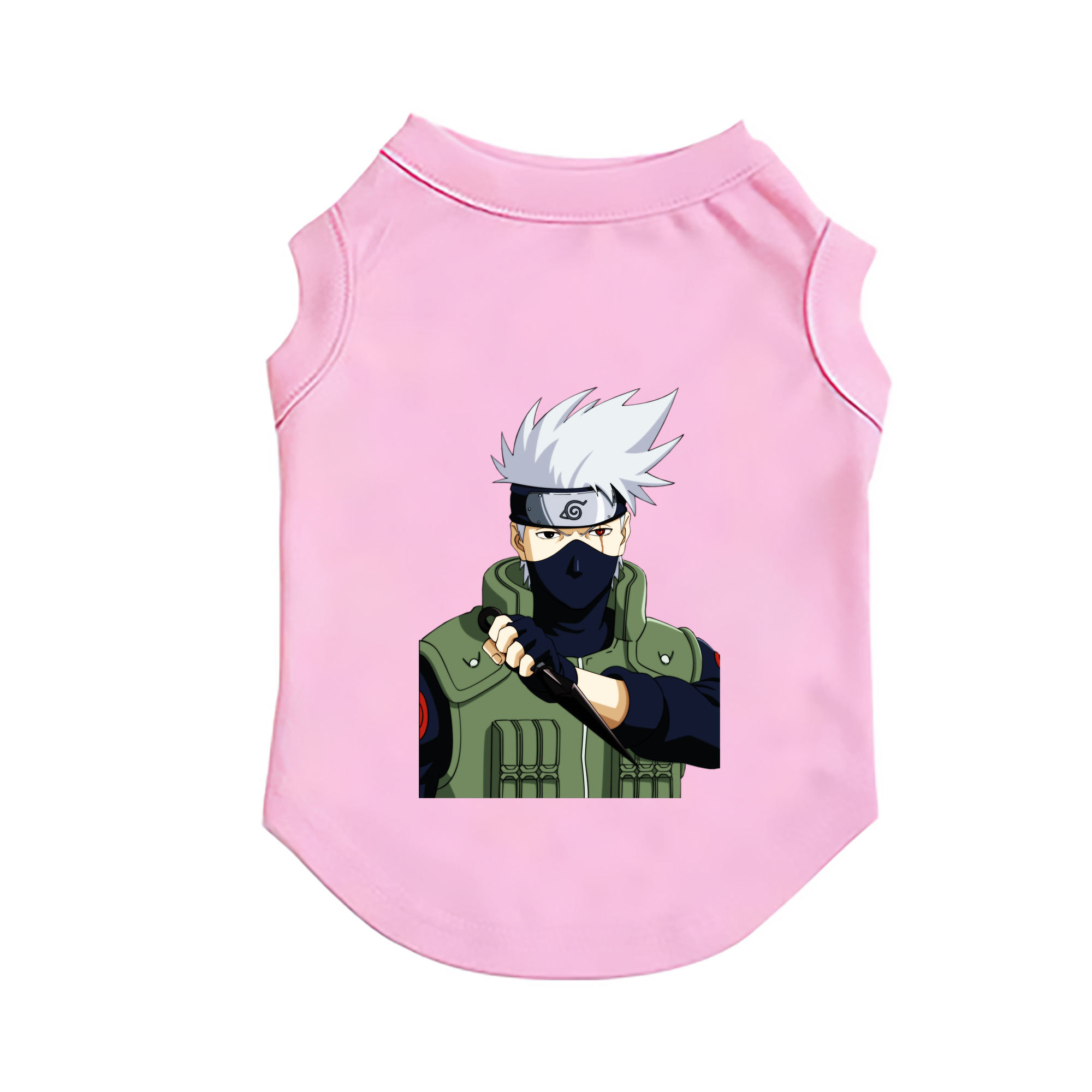 （画像用） NARUTO -ナルト- はたけ カカシ Hatake Kakashi ペット用ベスト