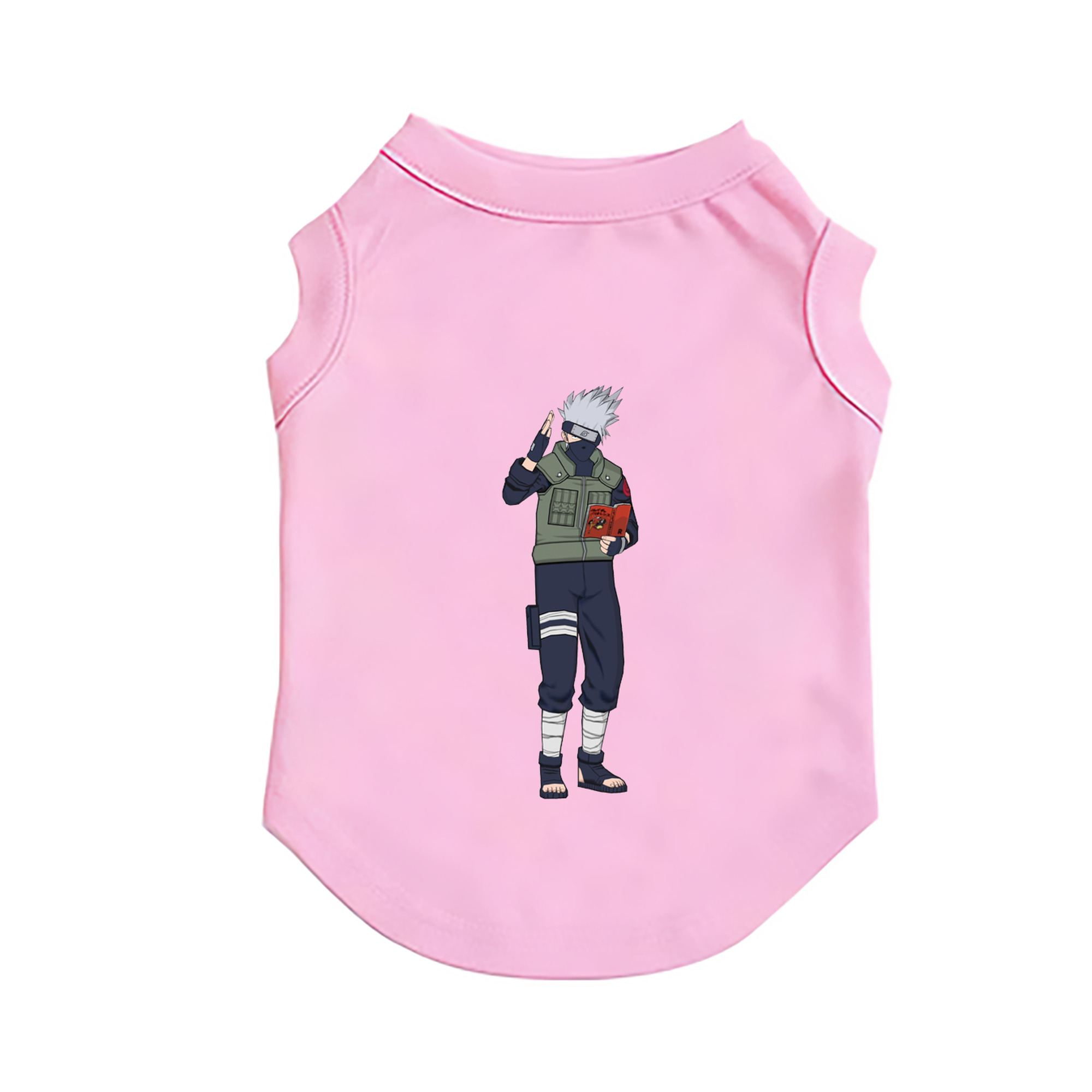 （画像用） NARUTO -ナルト- はたけ カカシ Hatake Kakashi ペット用ベスト