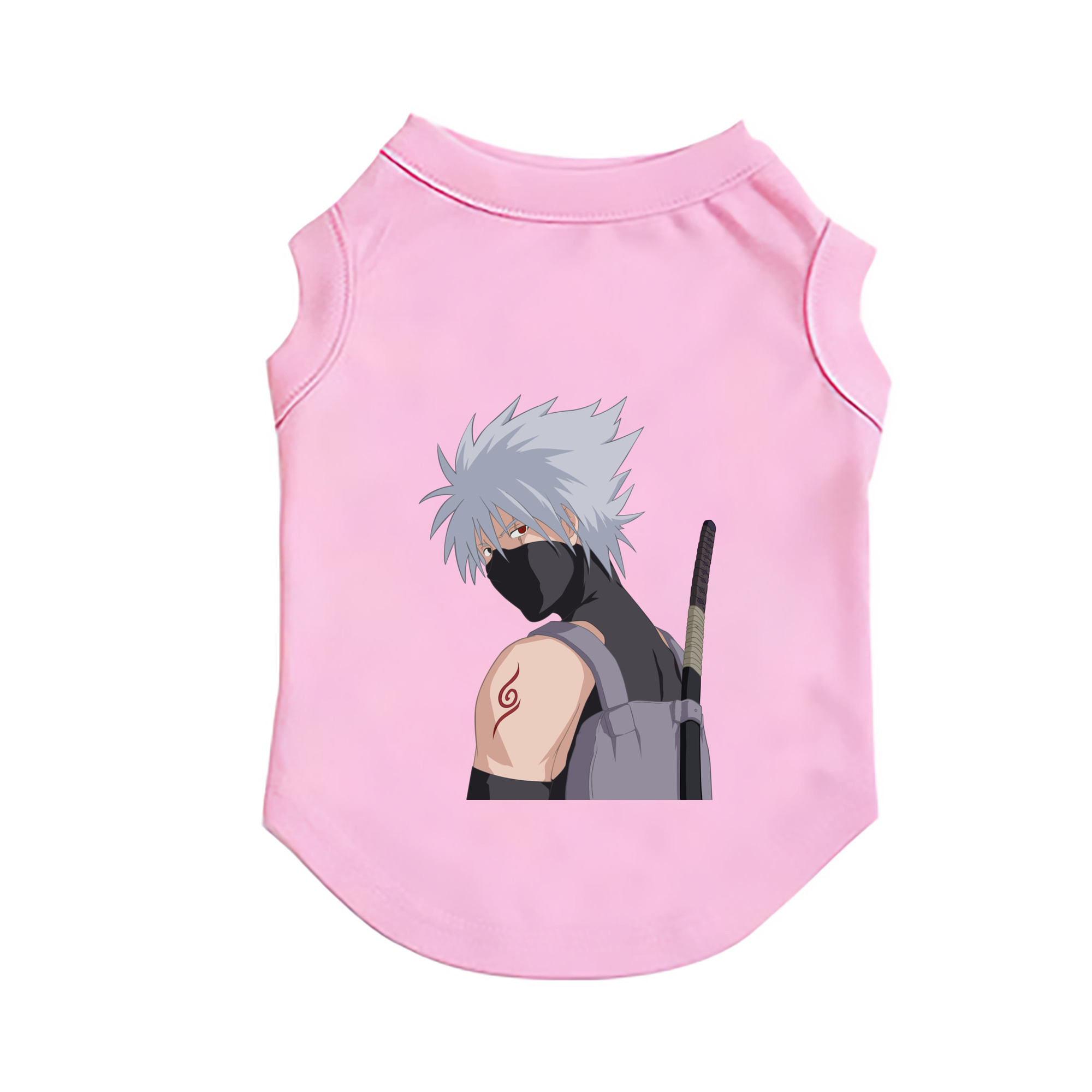 （画像用） NARUTO -ナルト- はたけ カカシ Hatake Kakashi ペット用ベスト