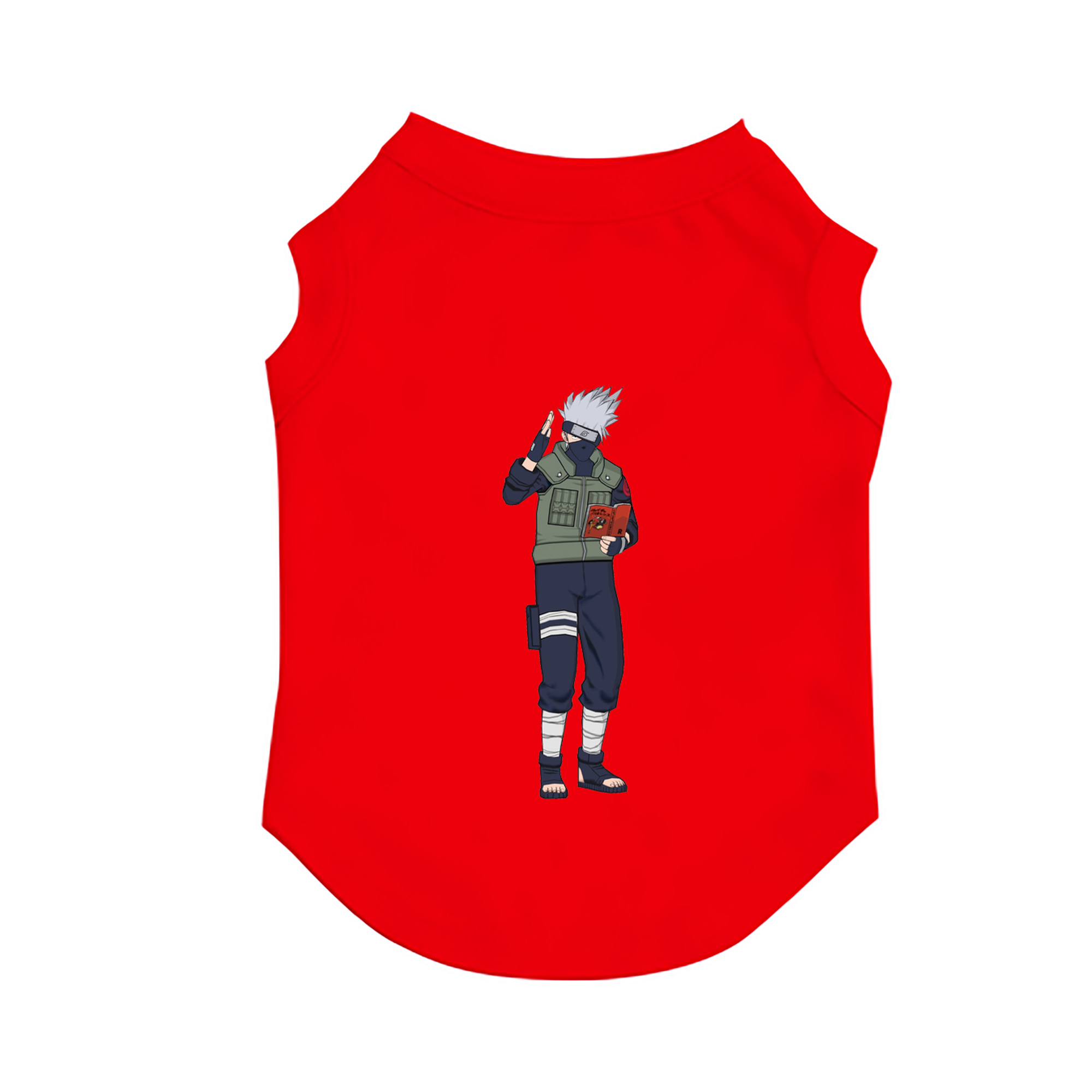 （画像用） NARUTO -ナルト- はたけ カカシ Hatake Kakashi ペット用ベスト