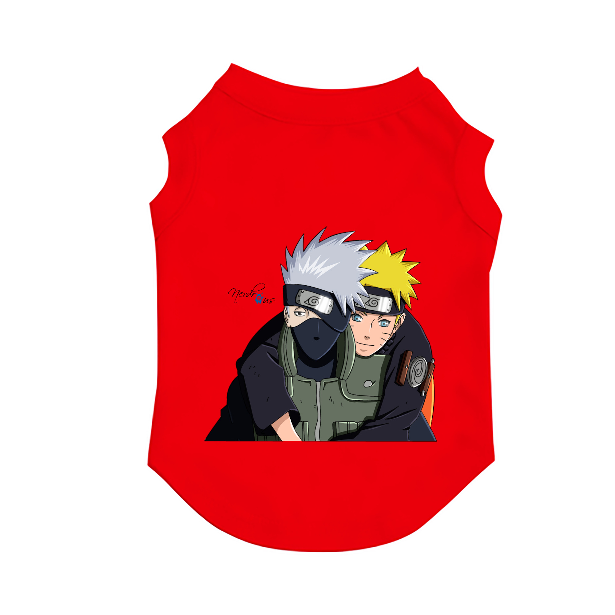 （画像用） NARUTO -ナルト- はたけ カカシ Hatake Kakashi ペット用ベスト