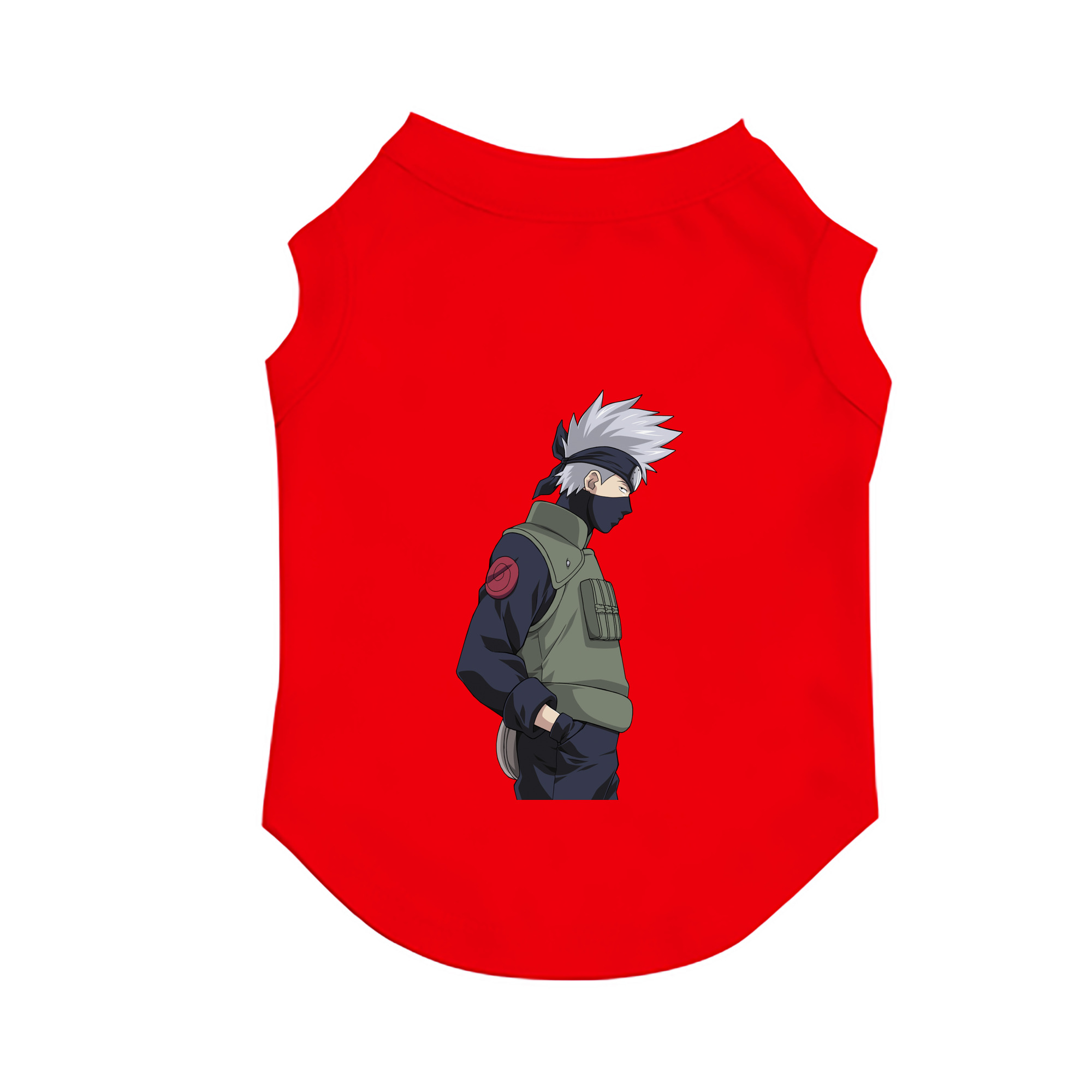 （画像用） NARUTO -ナルト- はたけ カカシ Hatake Kakashi ペット用ベスト
