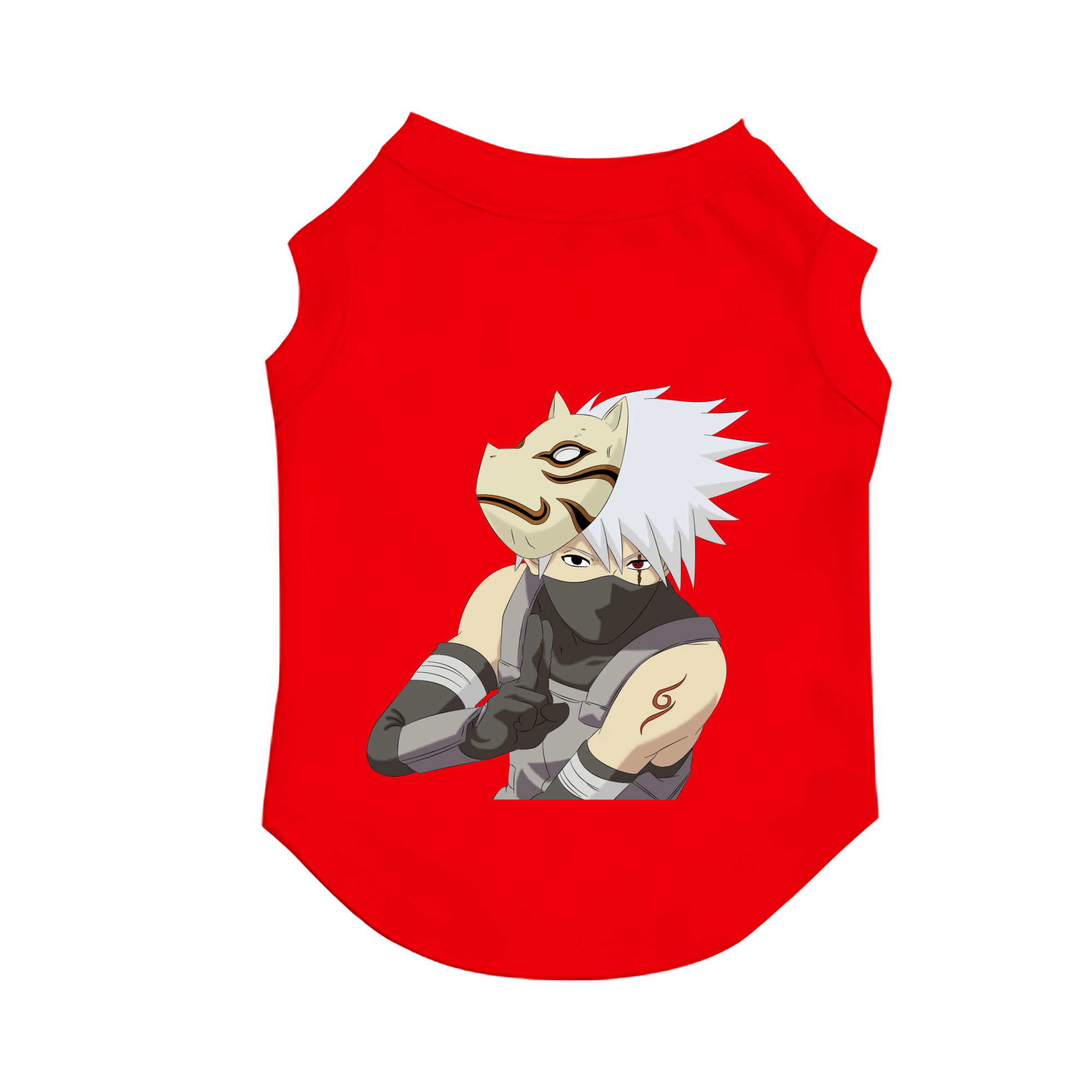 （画像用） NARUTO -ナルト- はたけ カカシ Hatake Kakashi ペット用ベスト