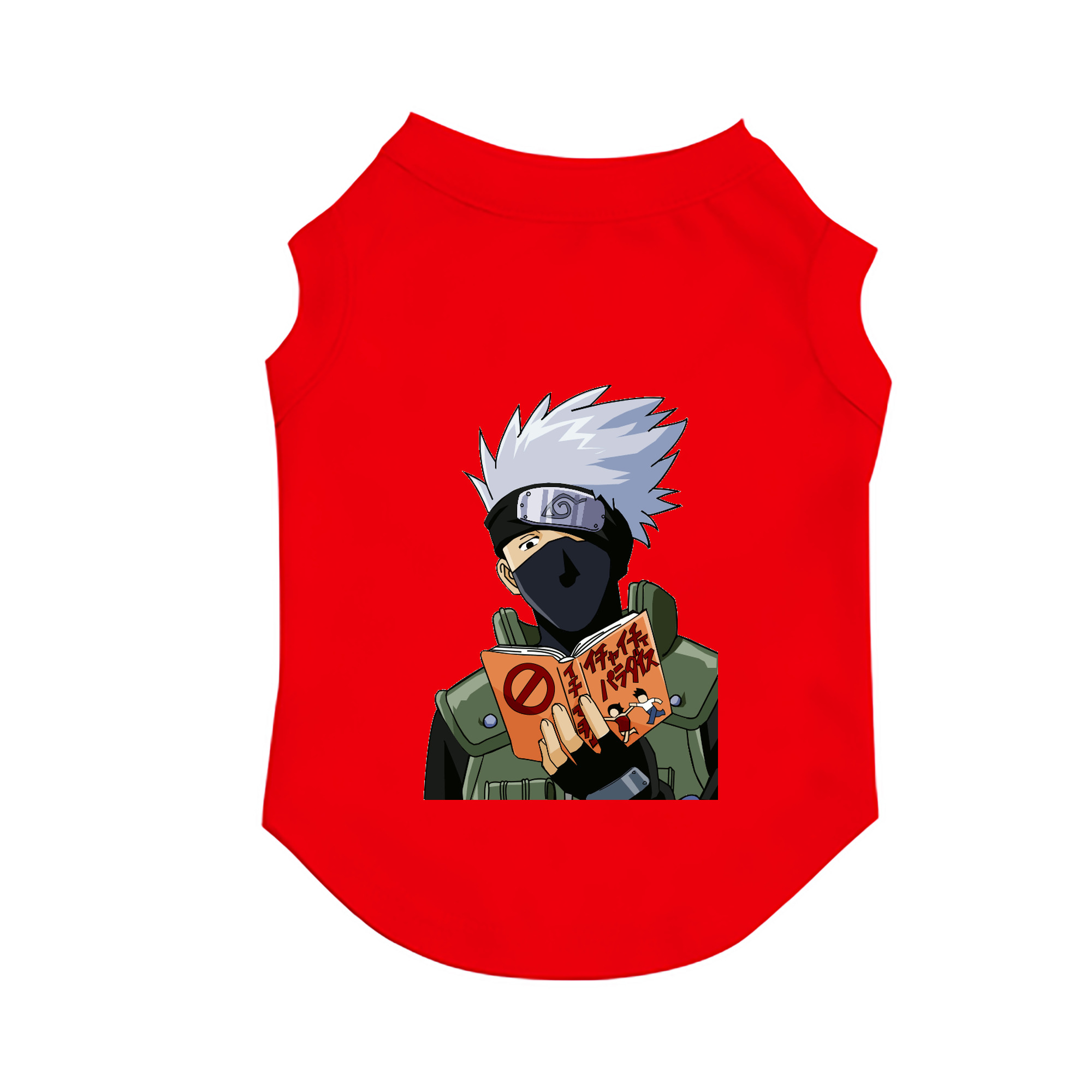 （画像用） NARUTO -ナルト- はたけ カカシ Hatake Kakashi ペット用ベスト